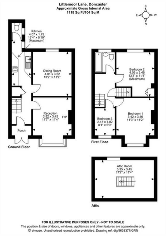Littlemoor Lane, Balby, Doncaster floorplan