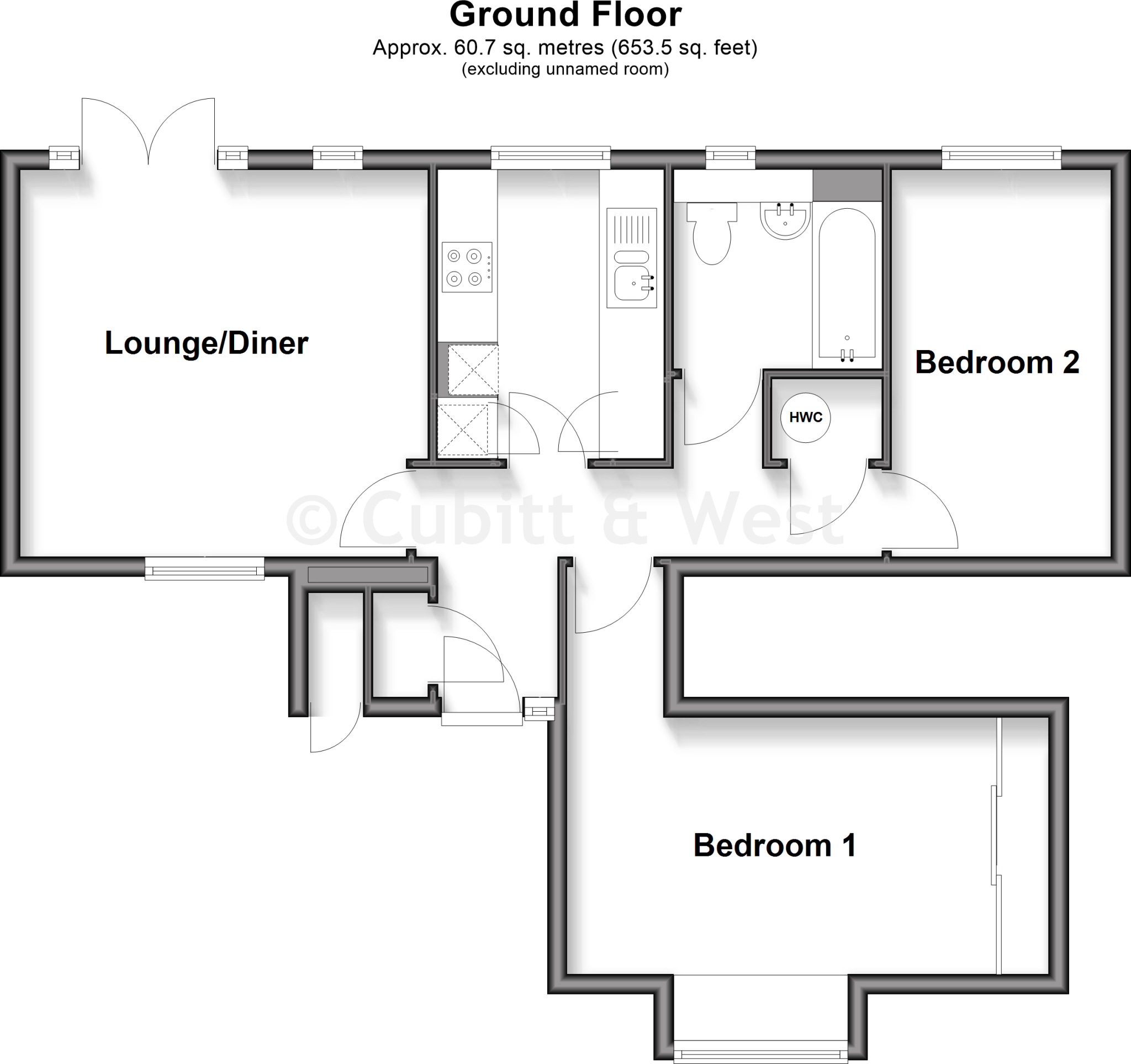 Bramble Close, Redhill, Surrey floorplan
