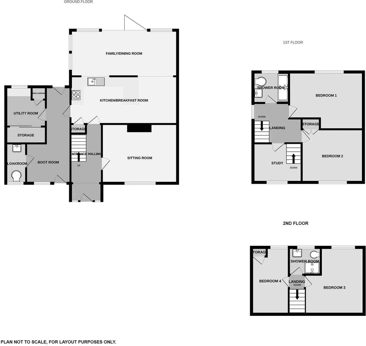 The Hurst, Winchfield, RG27 floorplan