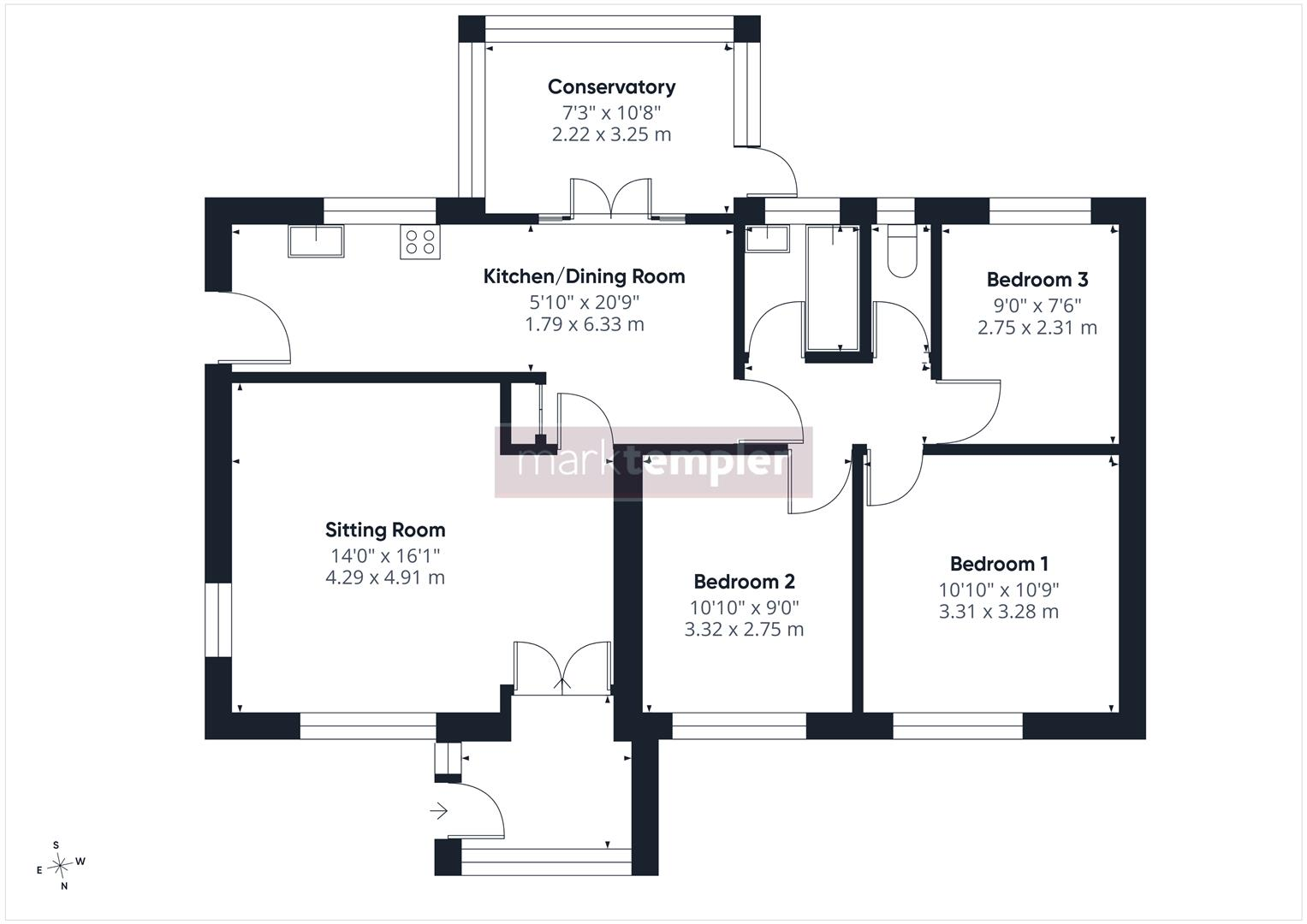 Moments from Clevedon Seafront floorplan