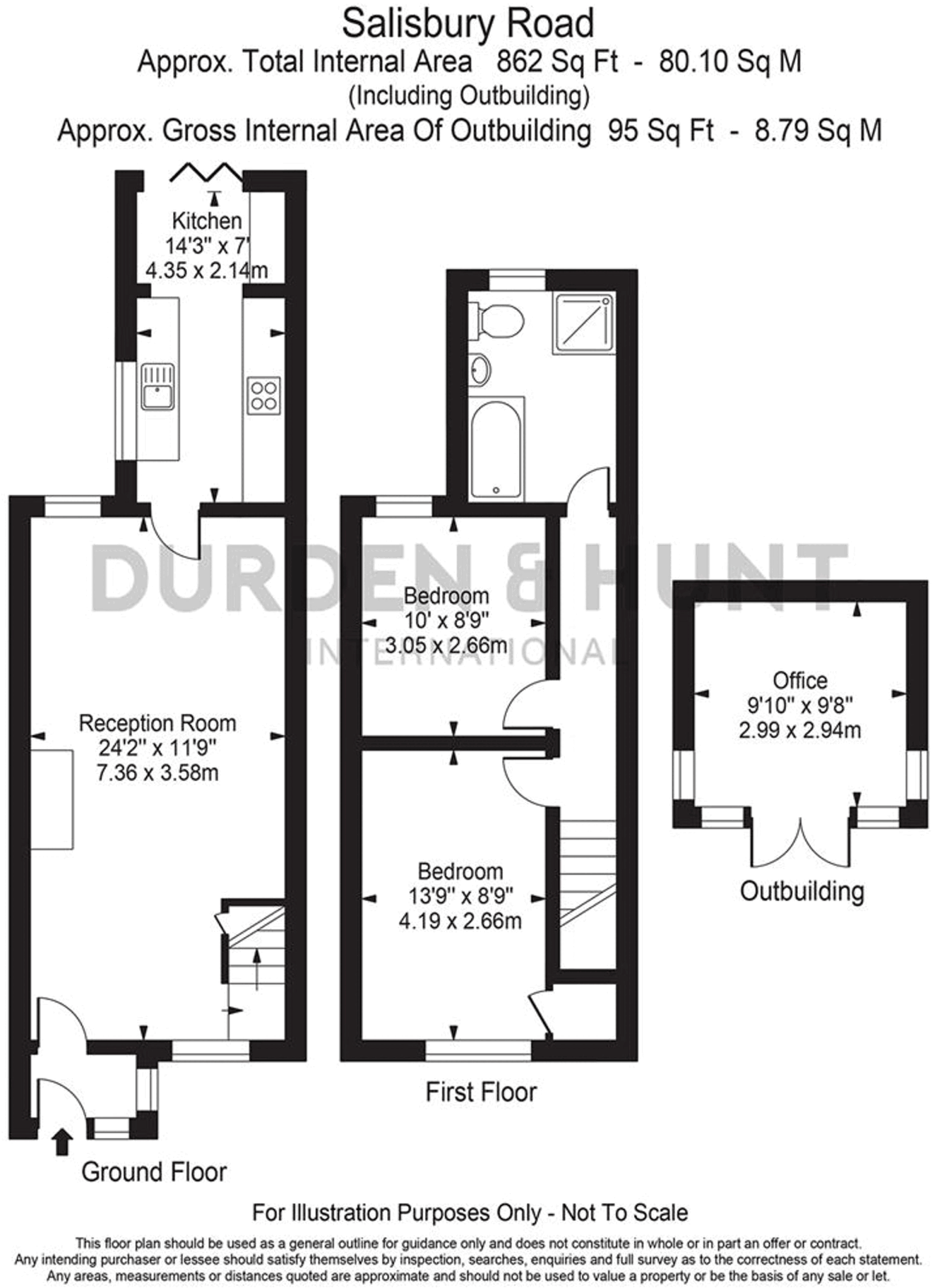 Salisbury Road, Romford, RM2 floorplan