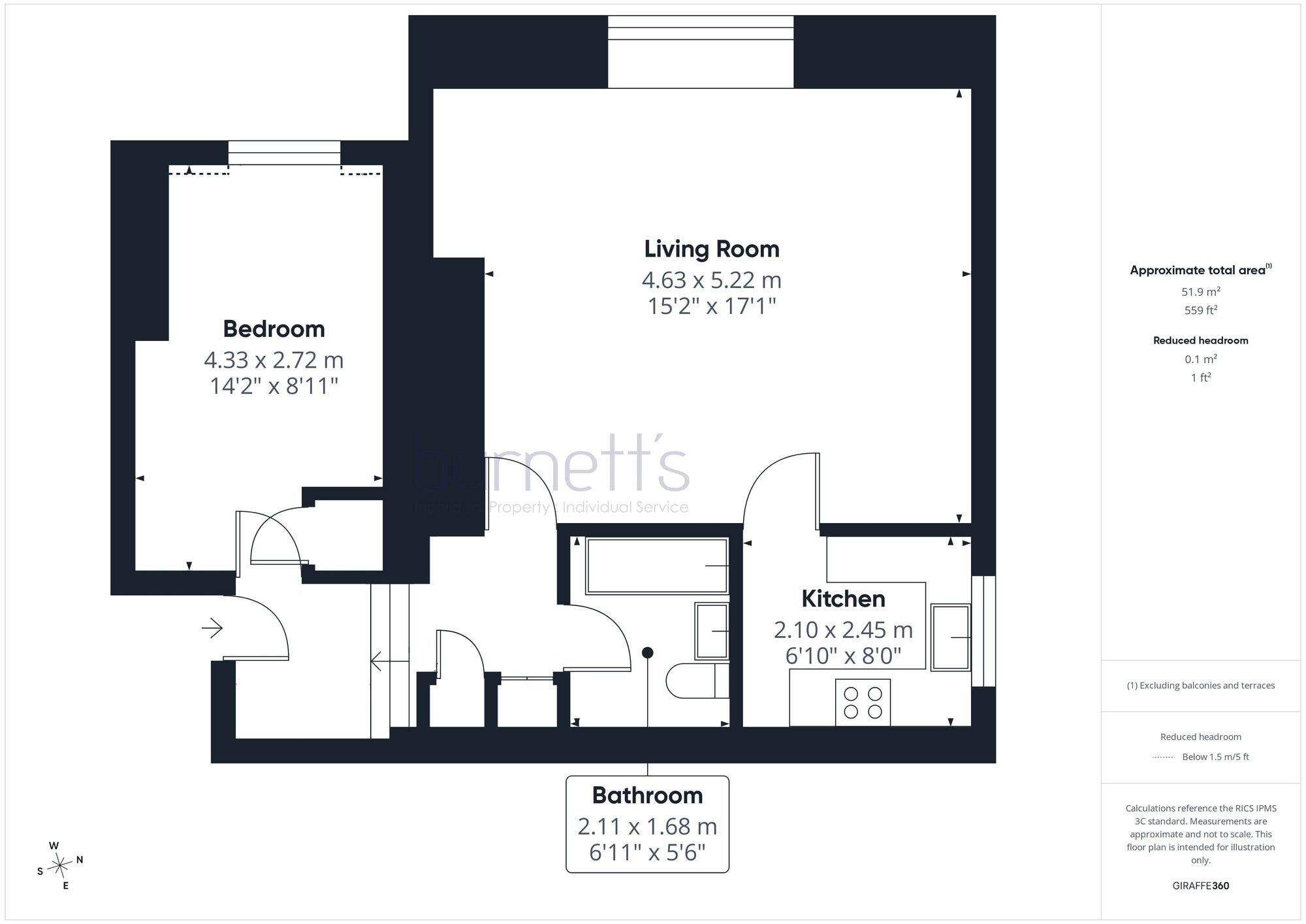 School Hill, Lamberhurst, TN3 floorplan