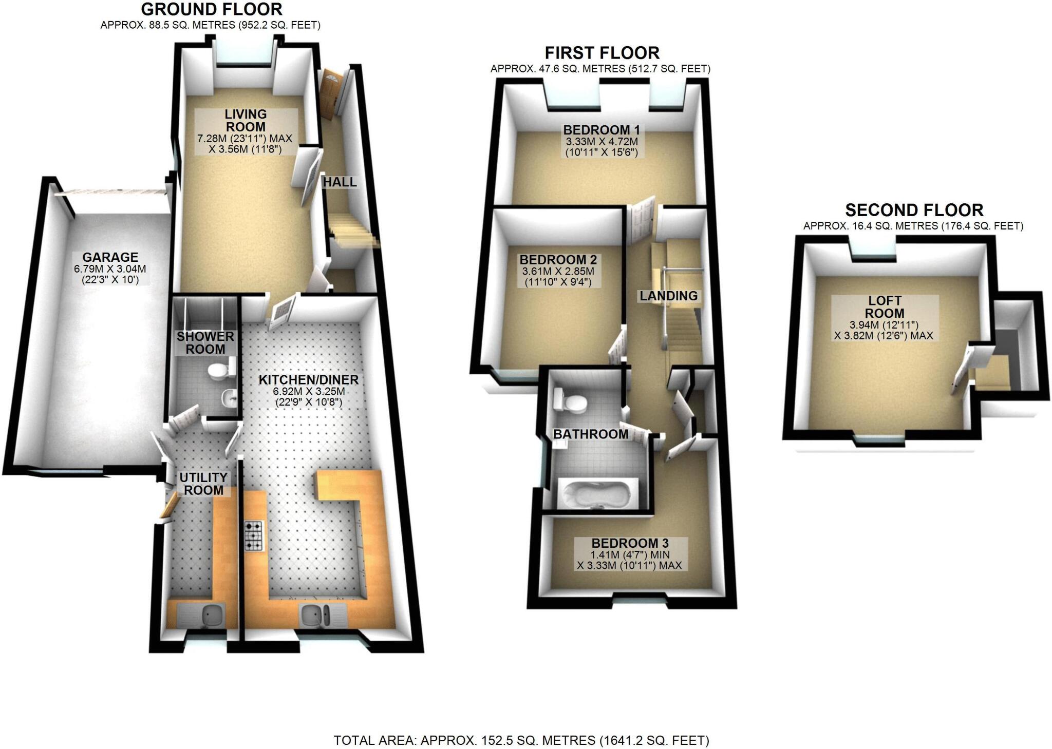 Woodland Road, Abergavenny floorplan