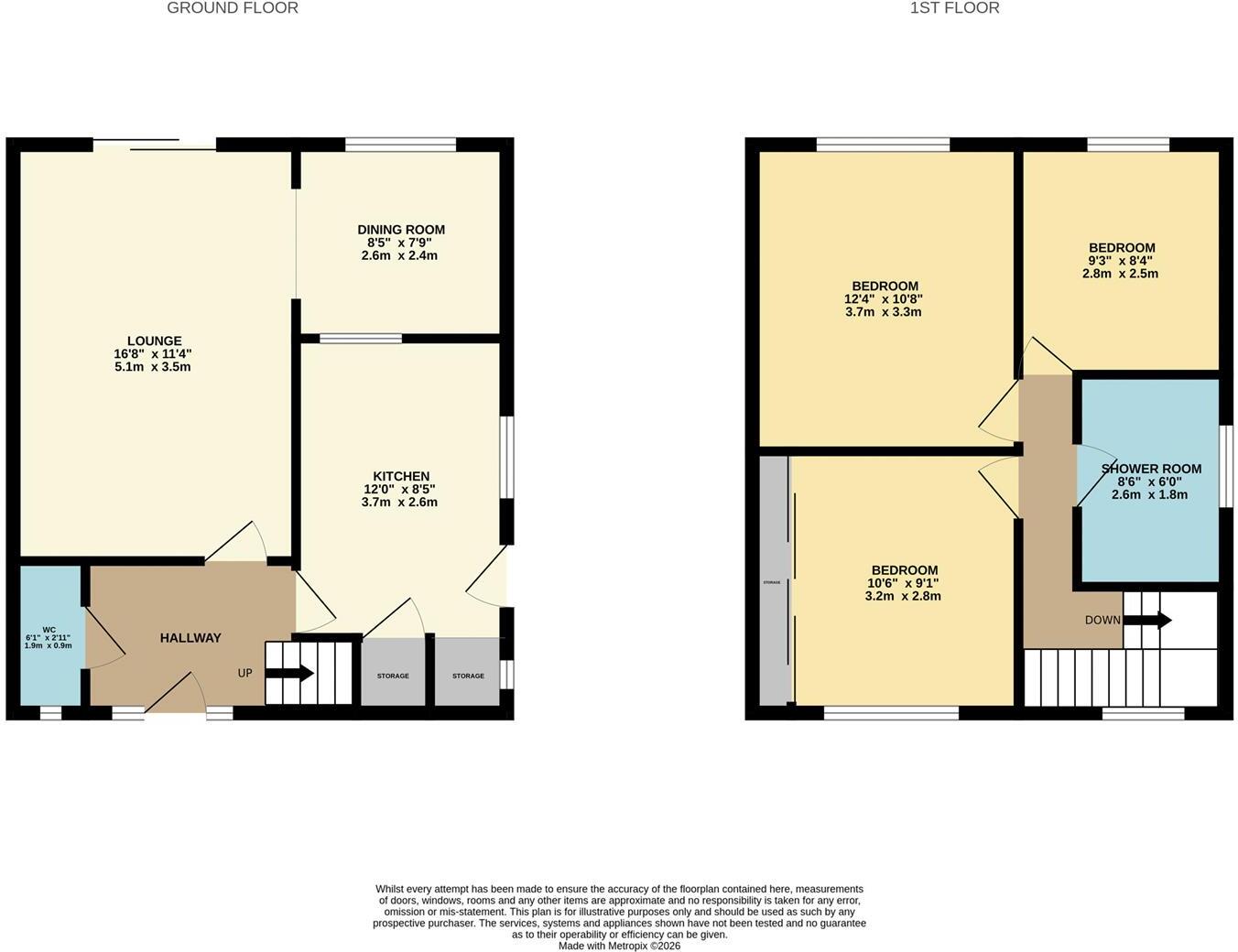 NN15 - West Way, Kettering floorplan