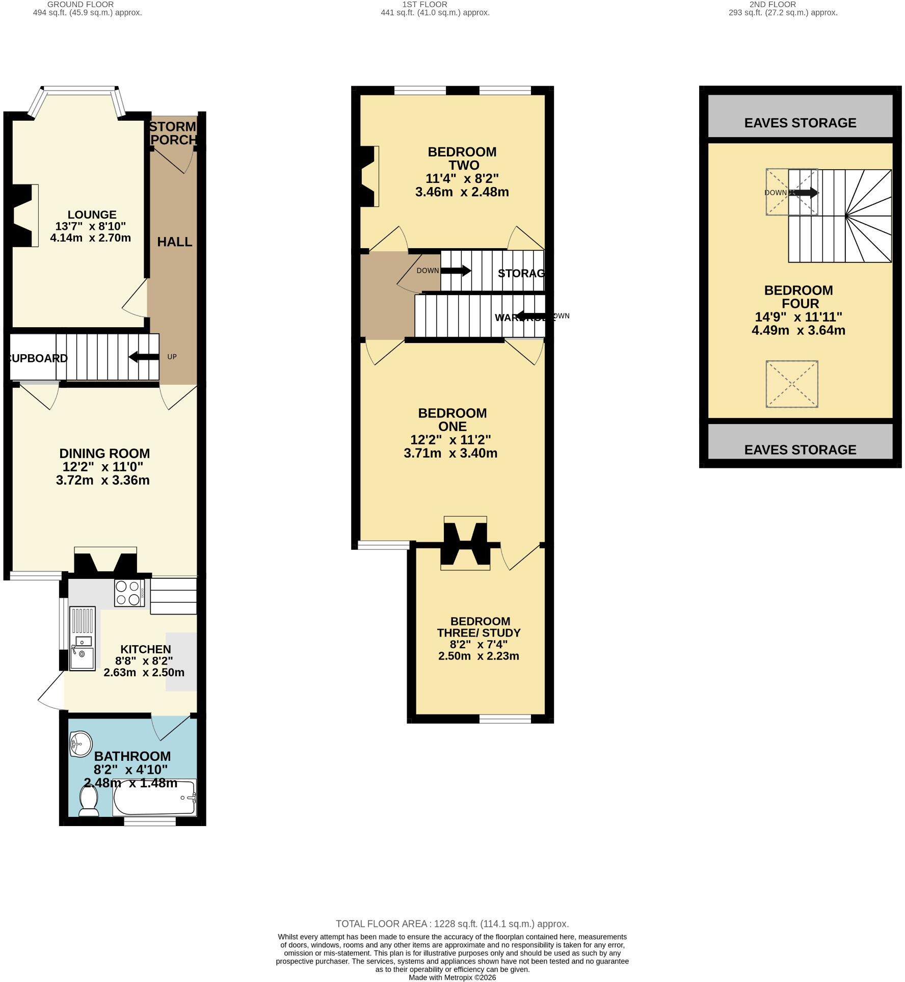Cardigan Gardens, Reading, Berkshire floorplan