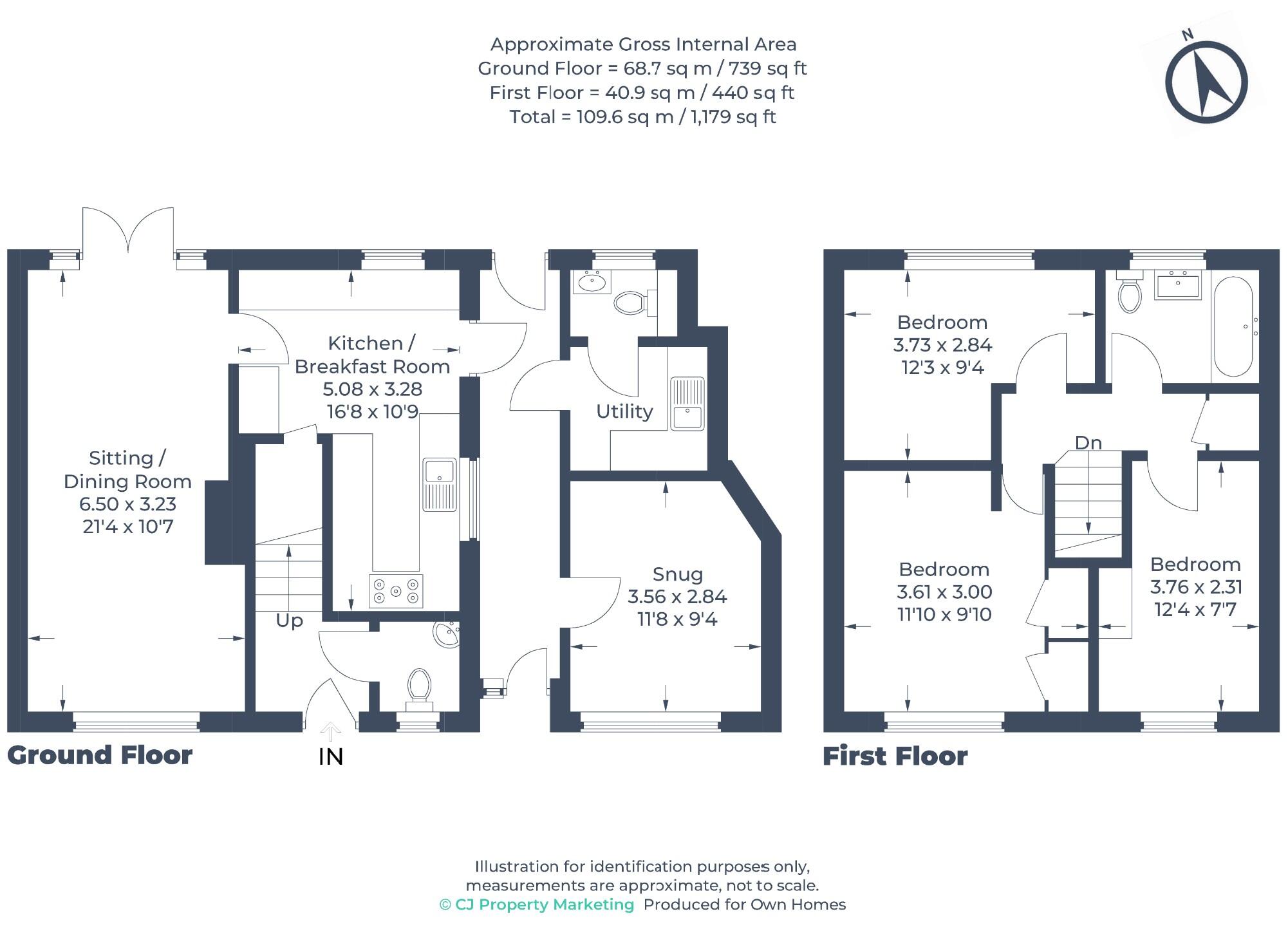 Jubilee Road, Stevenage, Hertfordshire, SG1 floorplan
