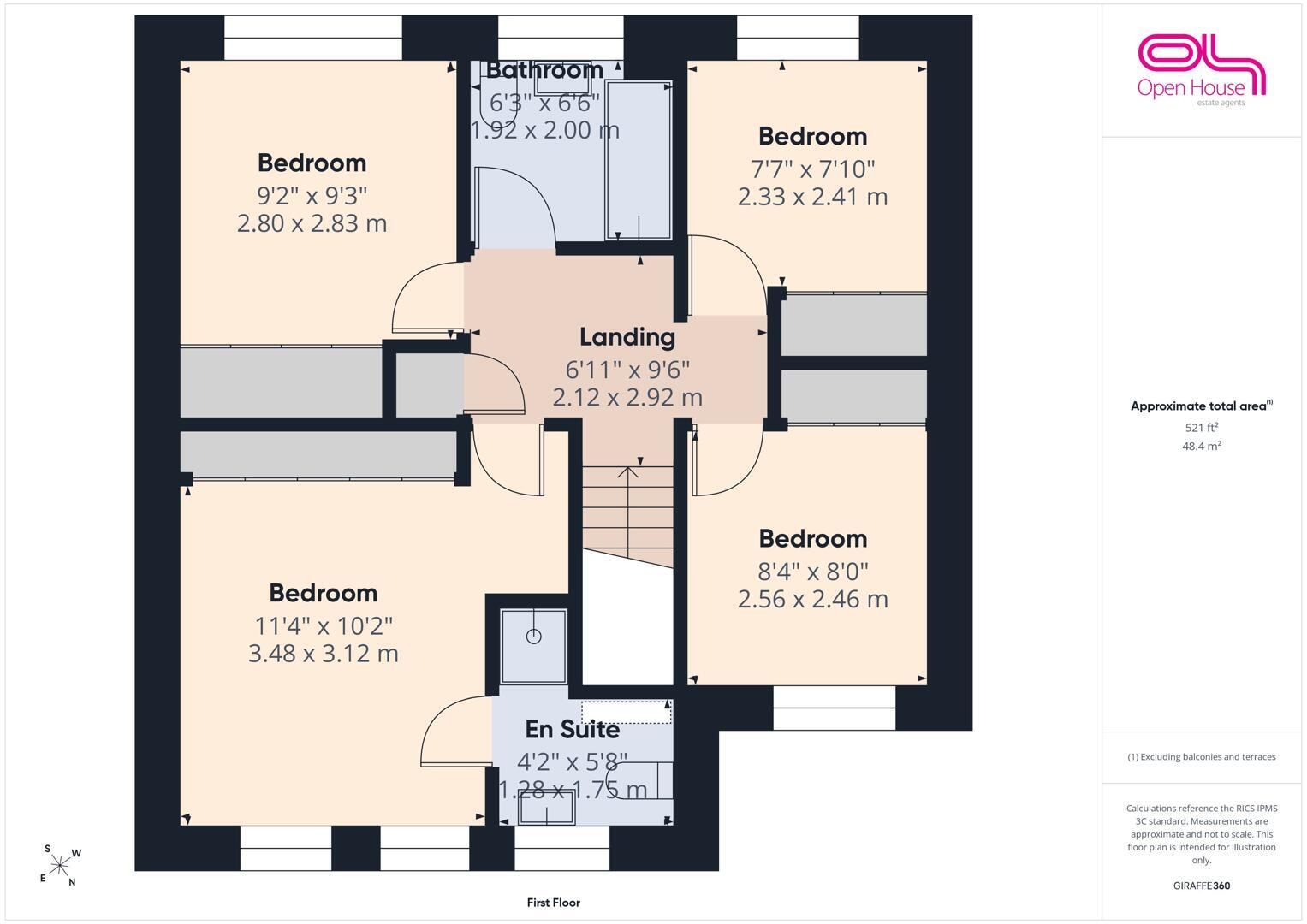 Gunnell Close, Stafford floorplan