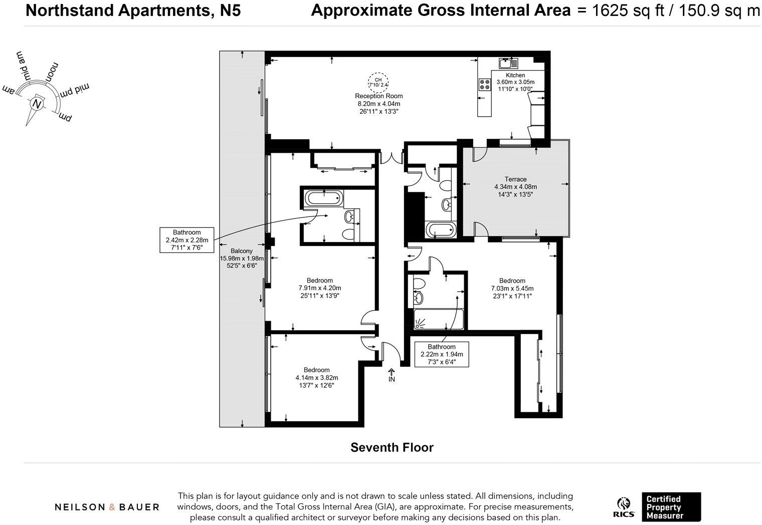 Highbury Stadium Square, London, N5 floorplan