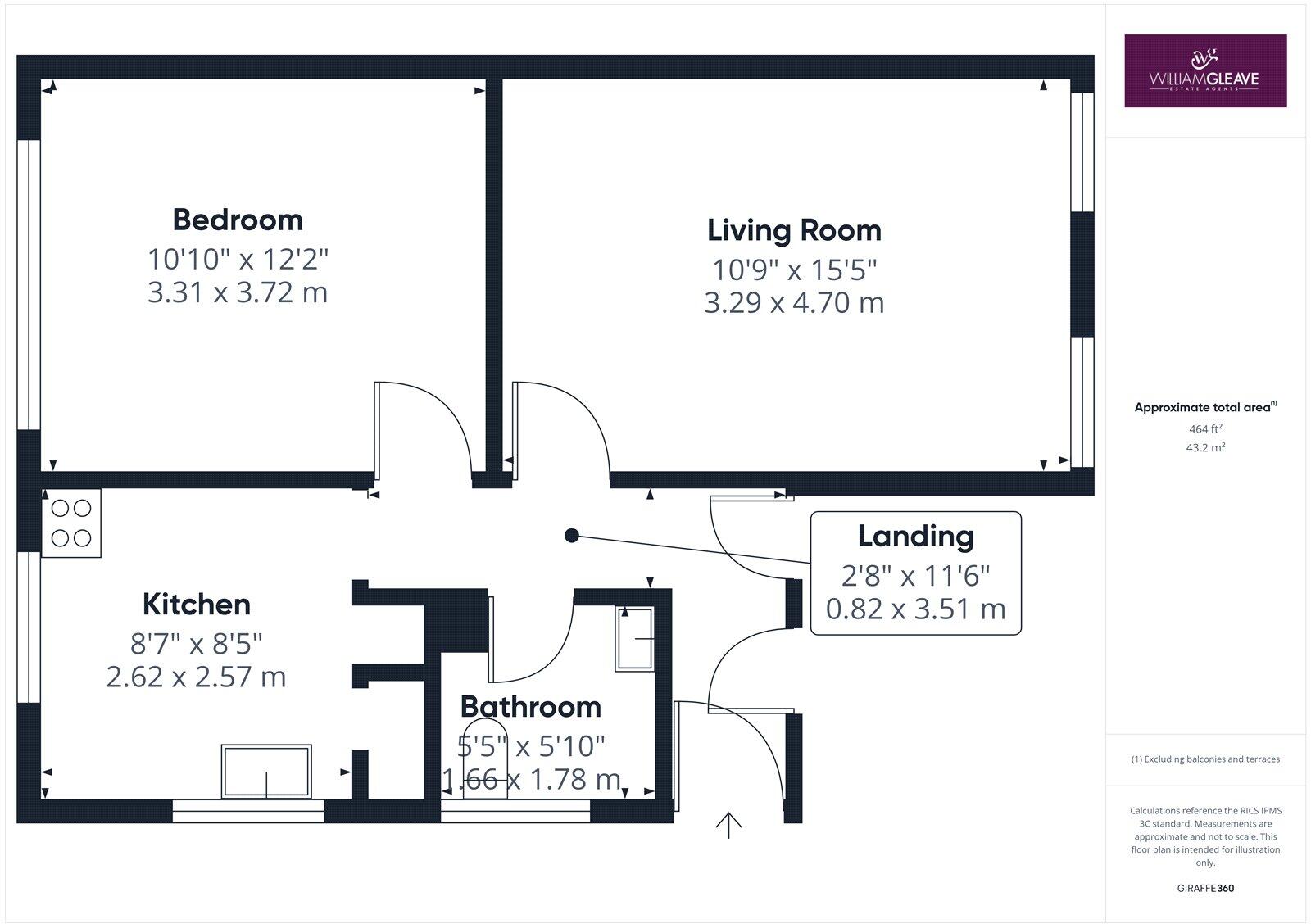 South Parade, Pensarn, Abergele, LL22 floorplan