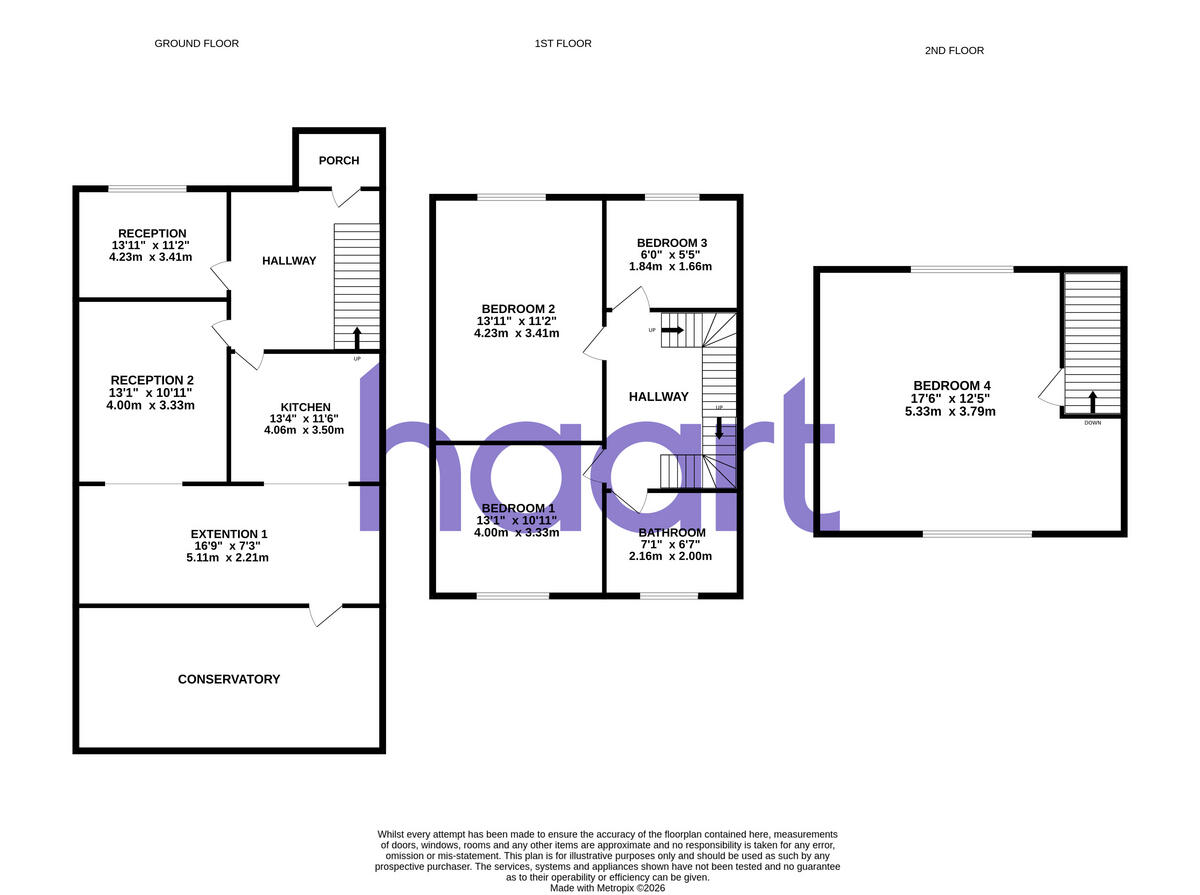 Hythe Road, Thornton Heath floorplan
