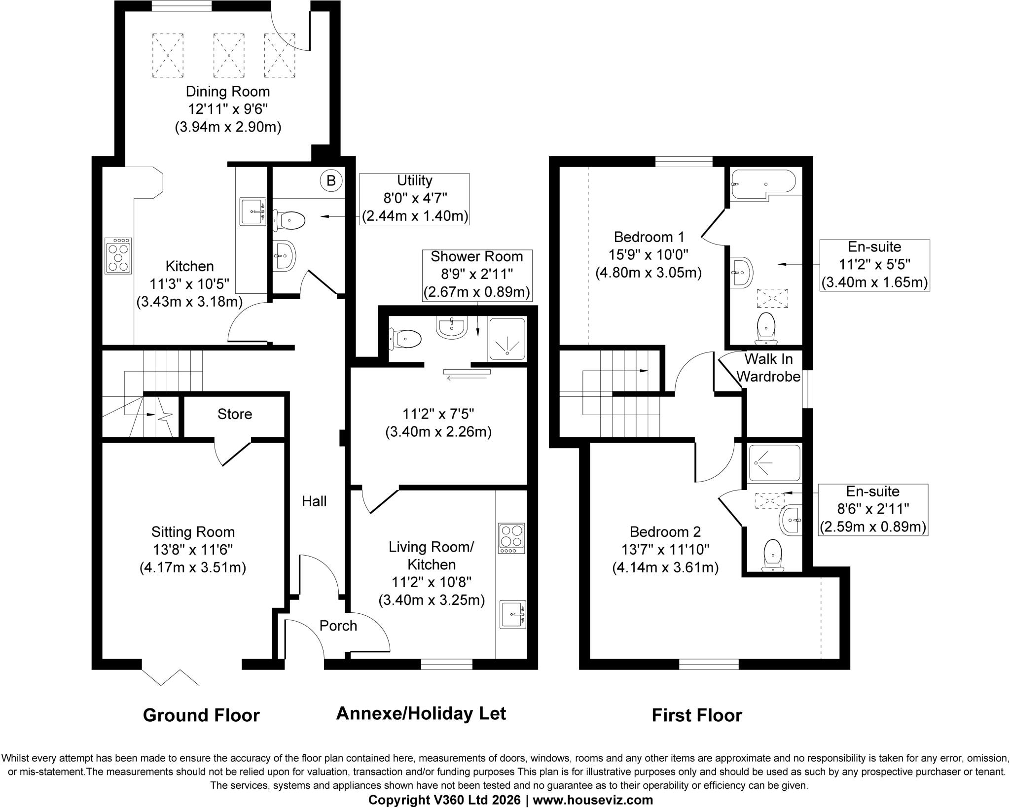 Chinthurst Cottage, Otley Road, Skipton, BD23 1EX floorplan