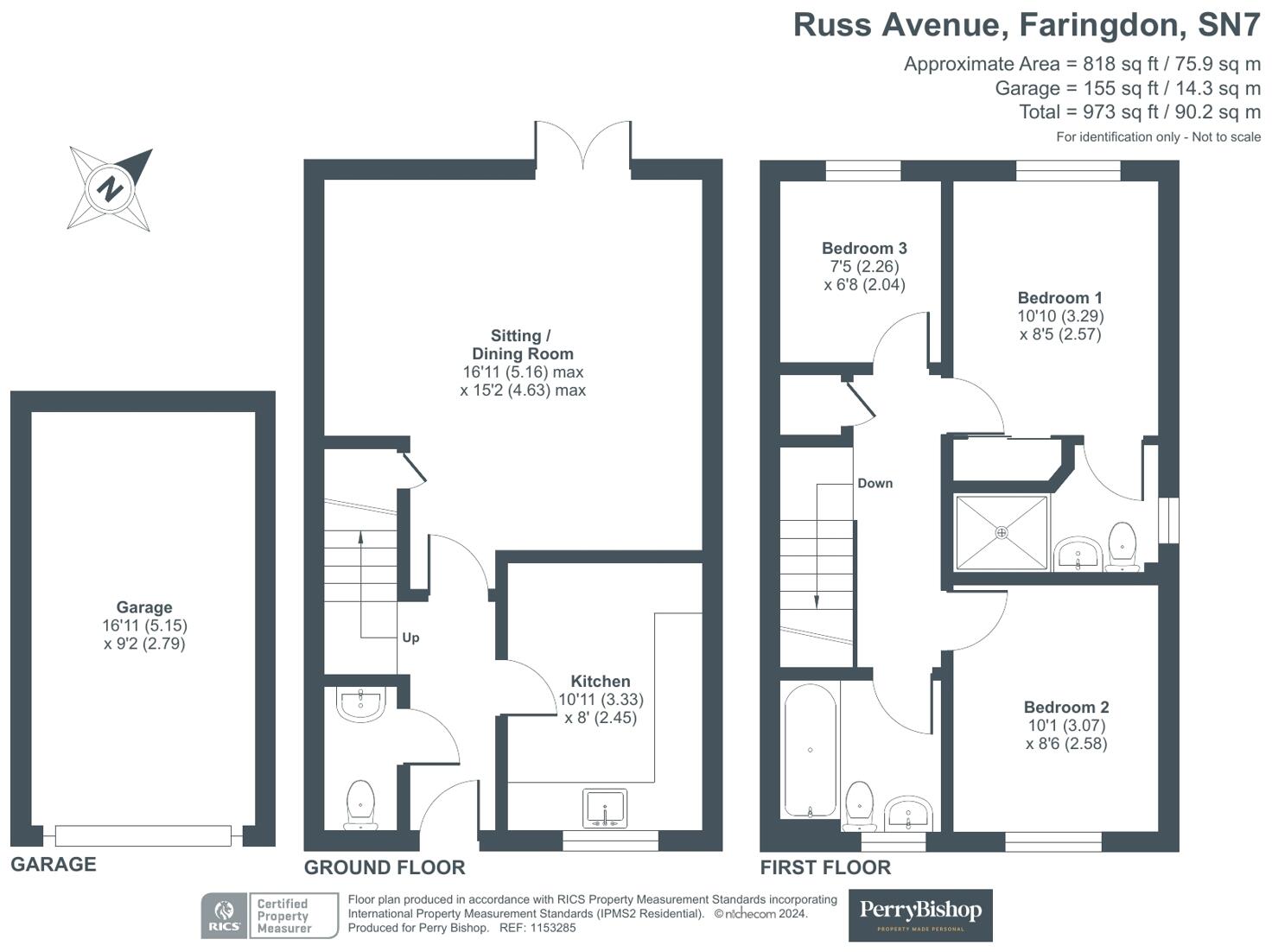 Russ Avenue, Faringdon, Oxfordshire, SN7 floorplan
