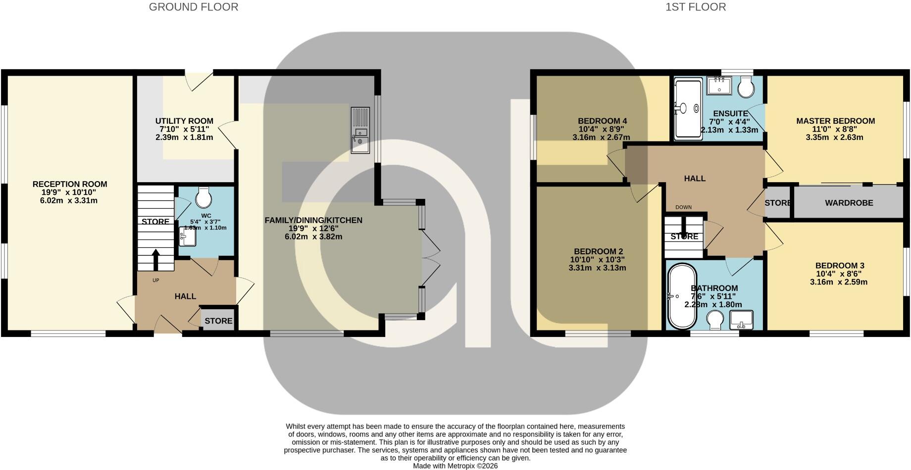 35 Smeaton Drive, Bonnybridge, Falkirk, FK4 1AS floorplan