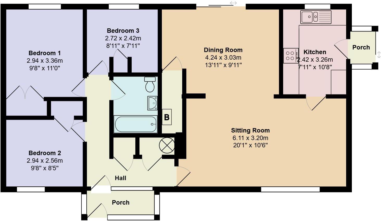 Pightle Close, Elmswell, Bury St. Edmunds floorplan
