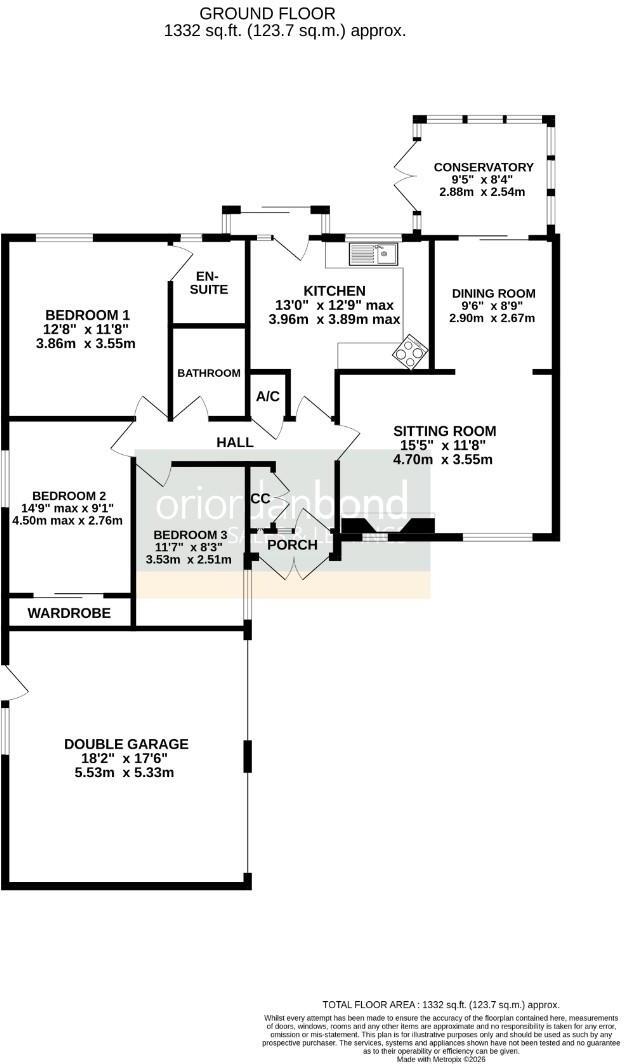 The Hayride, East Hunsbury, Northampton NN4 floorplan