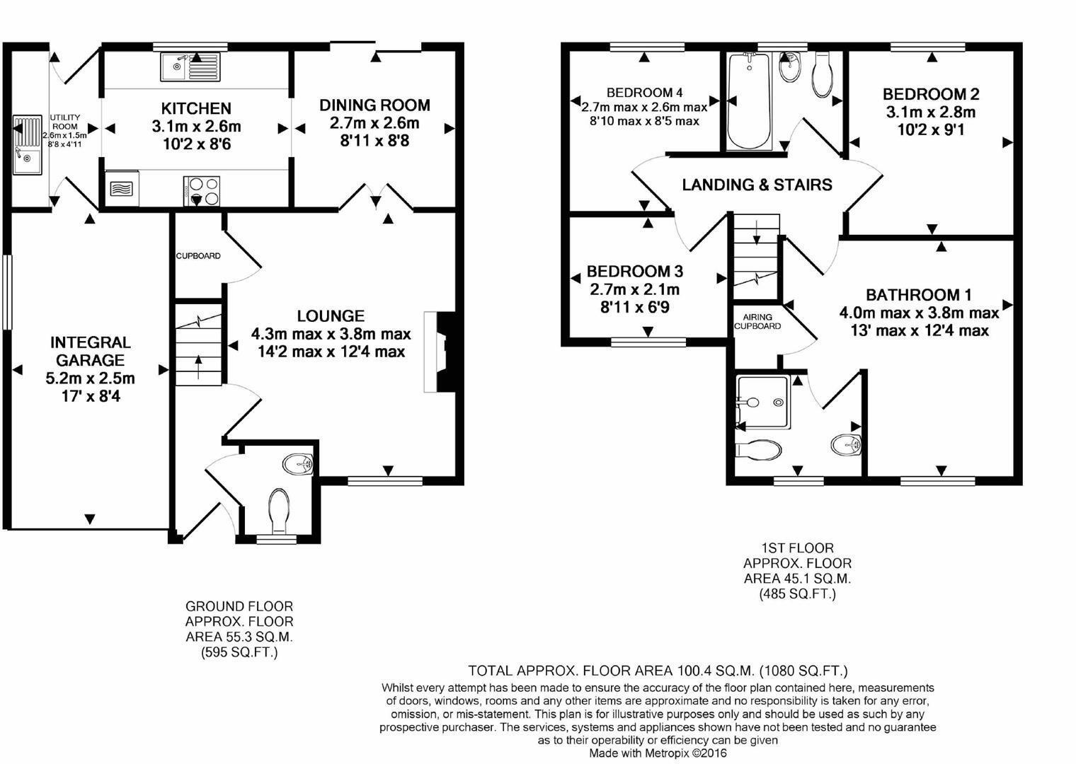 Priory Chase, Nelson floorplan