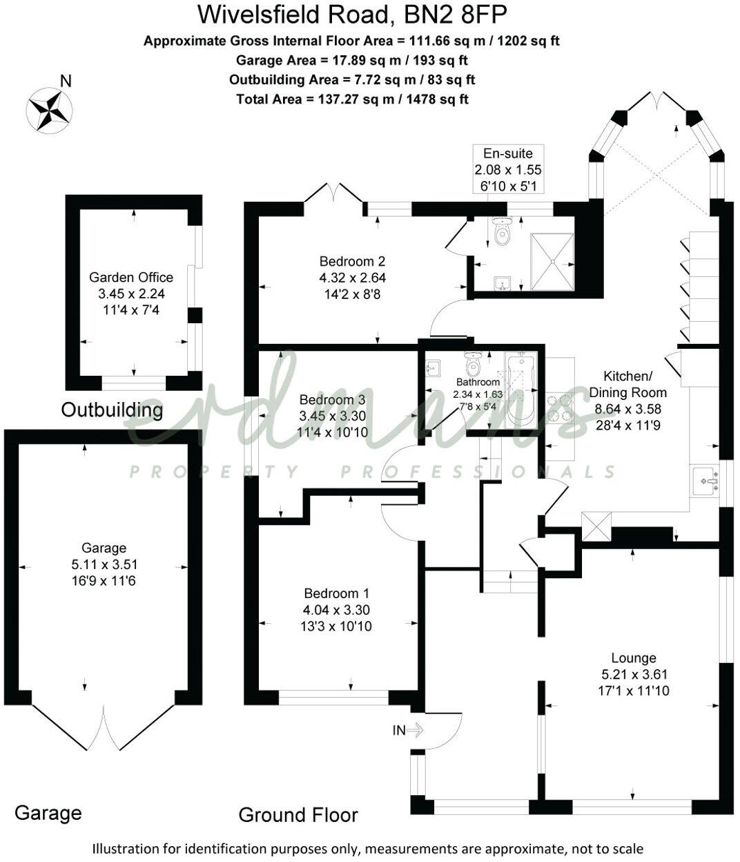 Wivelsfield Road, Saltdean, BN2 floorplan
