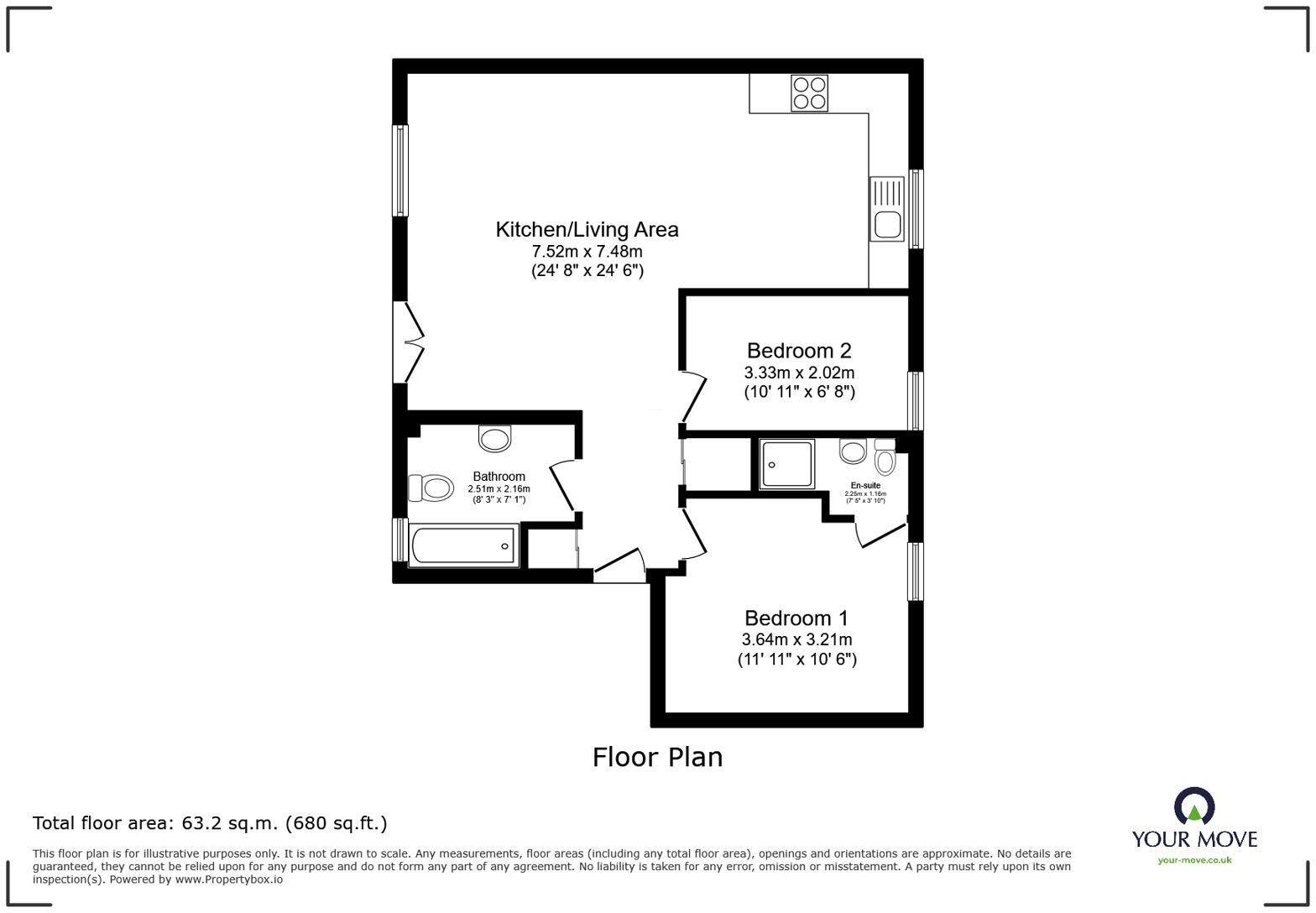Hinckley Road, Burbage, Hinckley, Leicestershire, LE10 floorplan