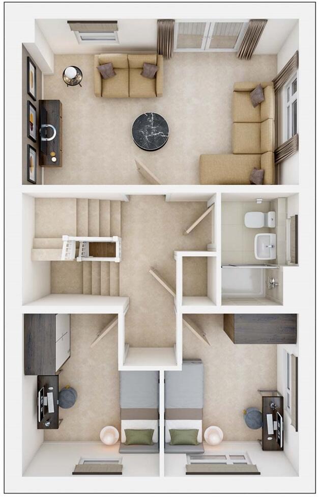 Off North Dane Way, Lordswood, 
Kent, 
ME5 8EH floorplan