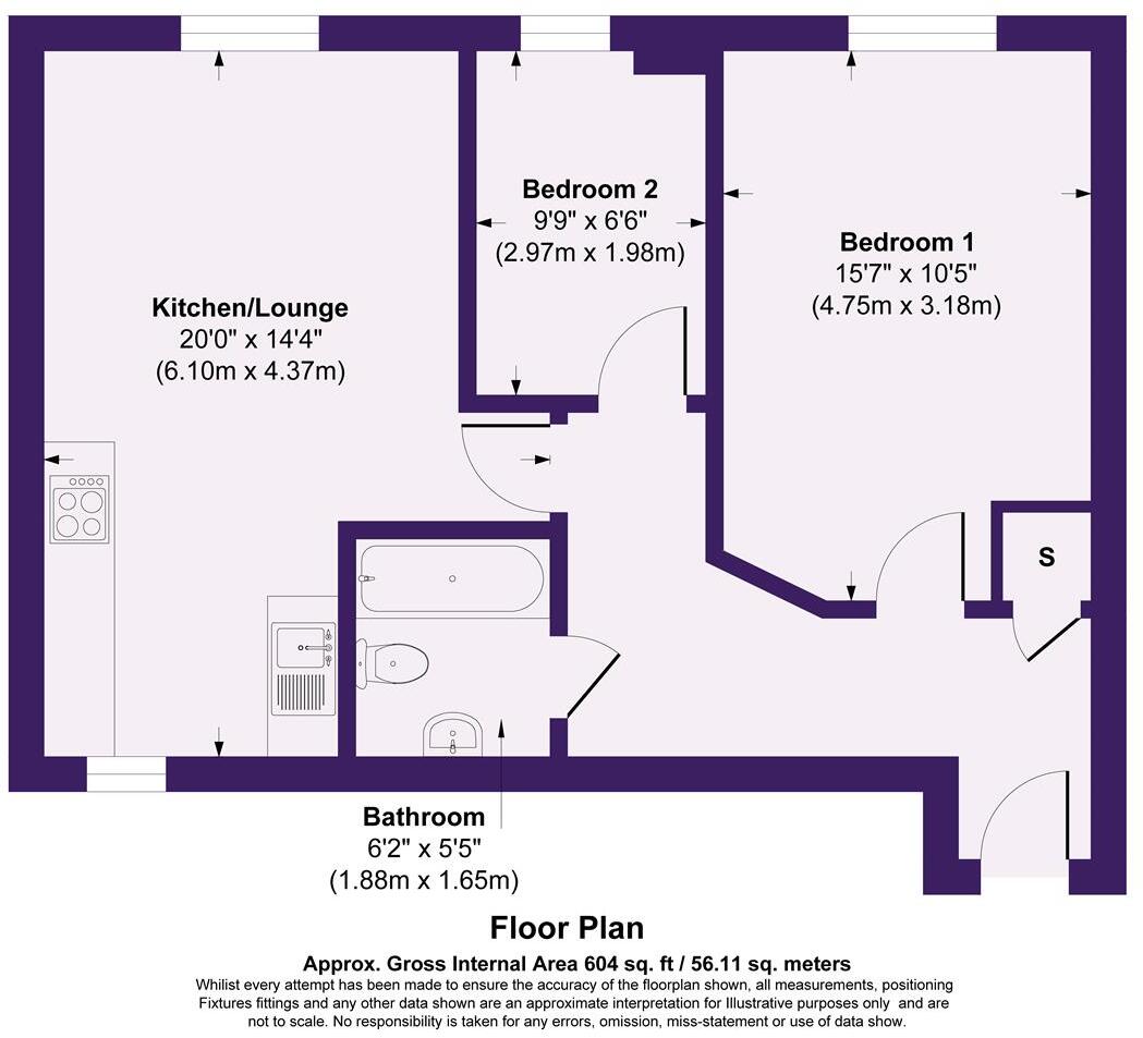 Firsway, Sale floorplan