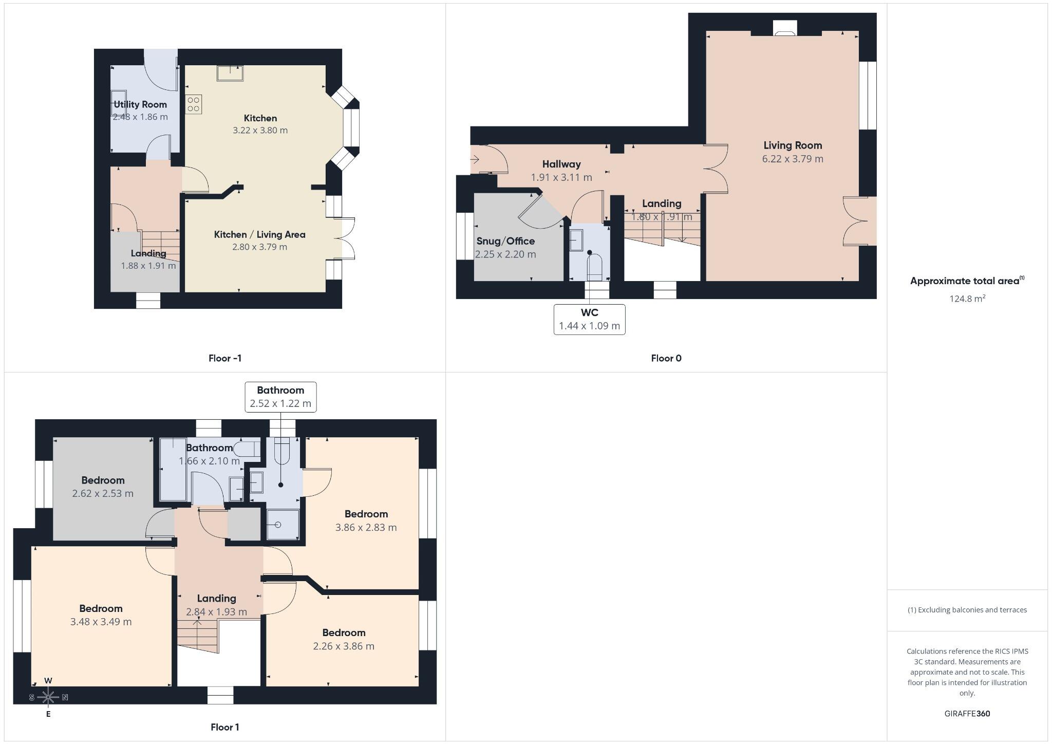 Ffordd Kinderley, Connah's Quay, Deeside, Flintshire, CH5 4HE floorplan