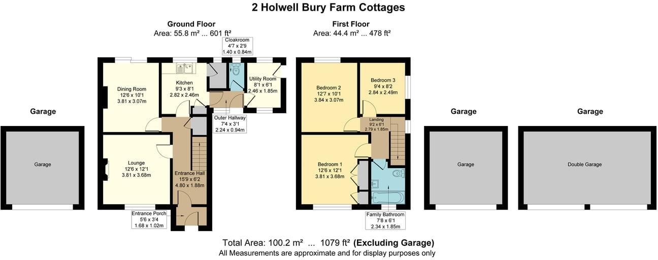 Bedford Road, Holwell Bury, Hitchin, SG5 floorplan
