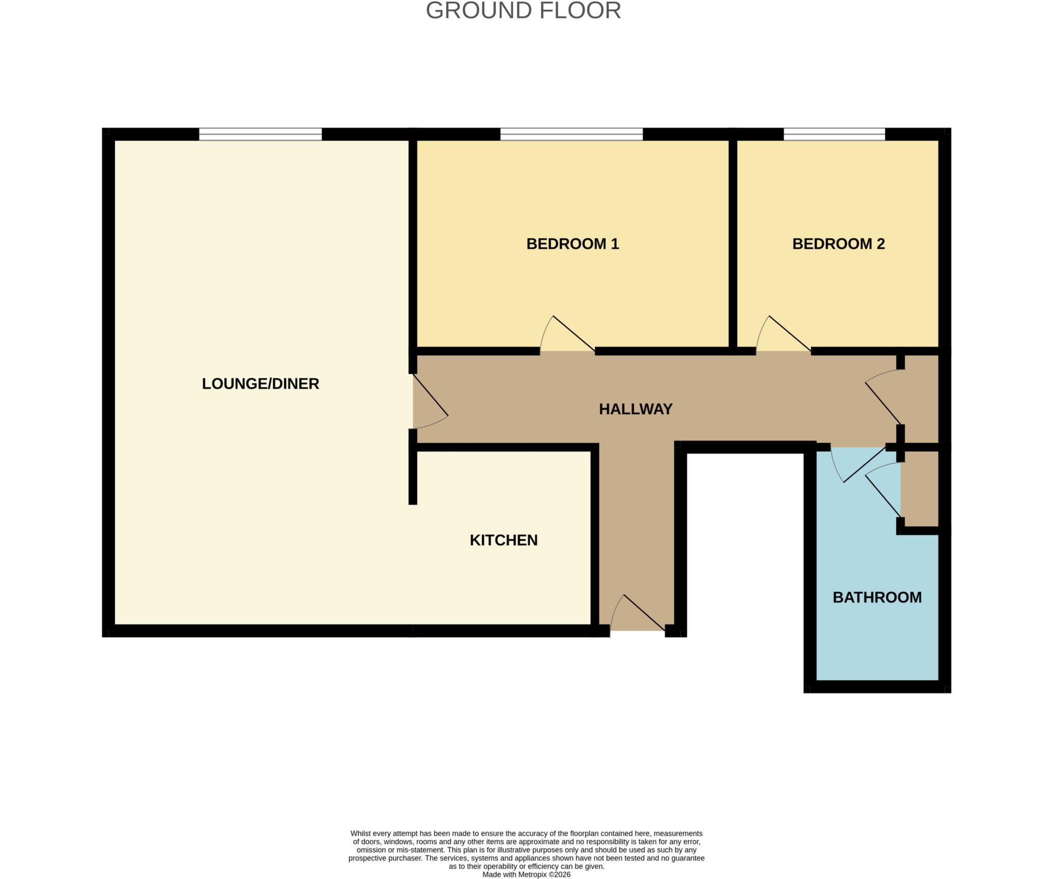 Apt 138,  South Wing, Fairfield Hall, Stotfold, SG5 4FY floorplan