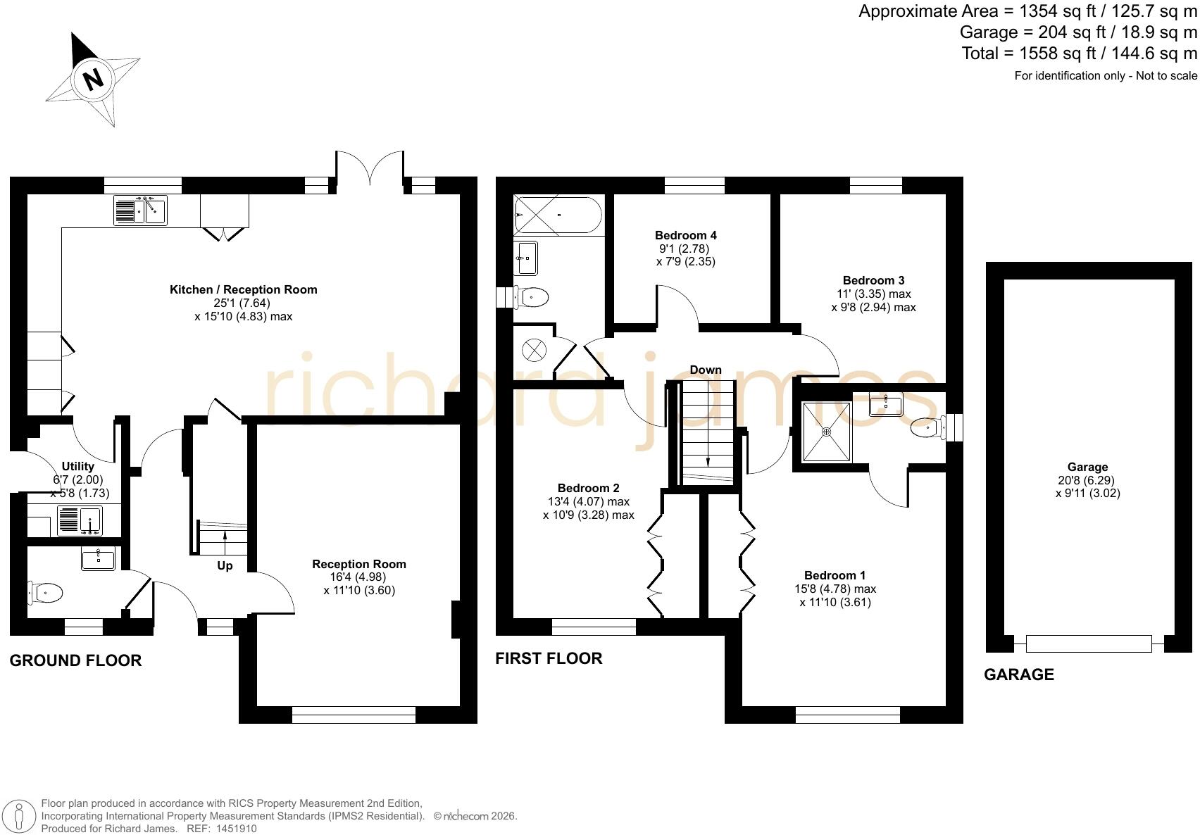 Diamond Crescent, Abbey Farm, Swindon, SN25 floorplan