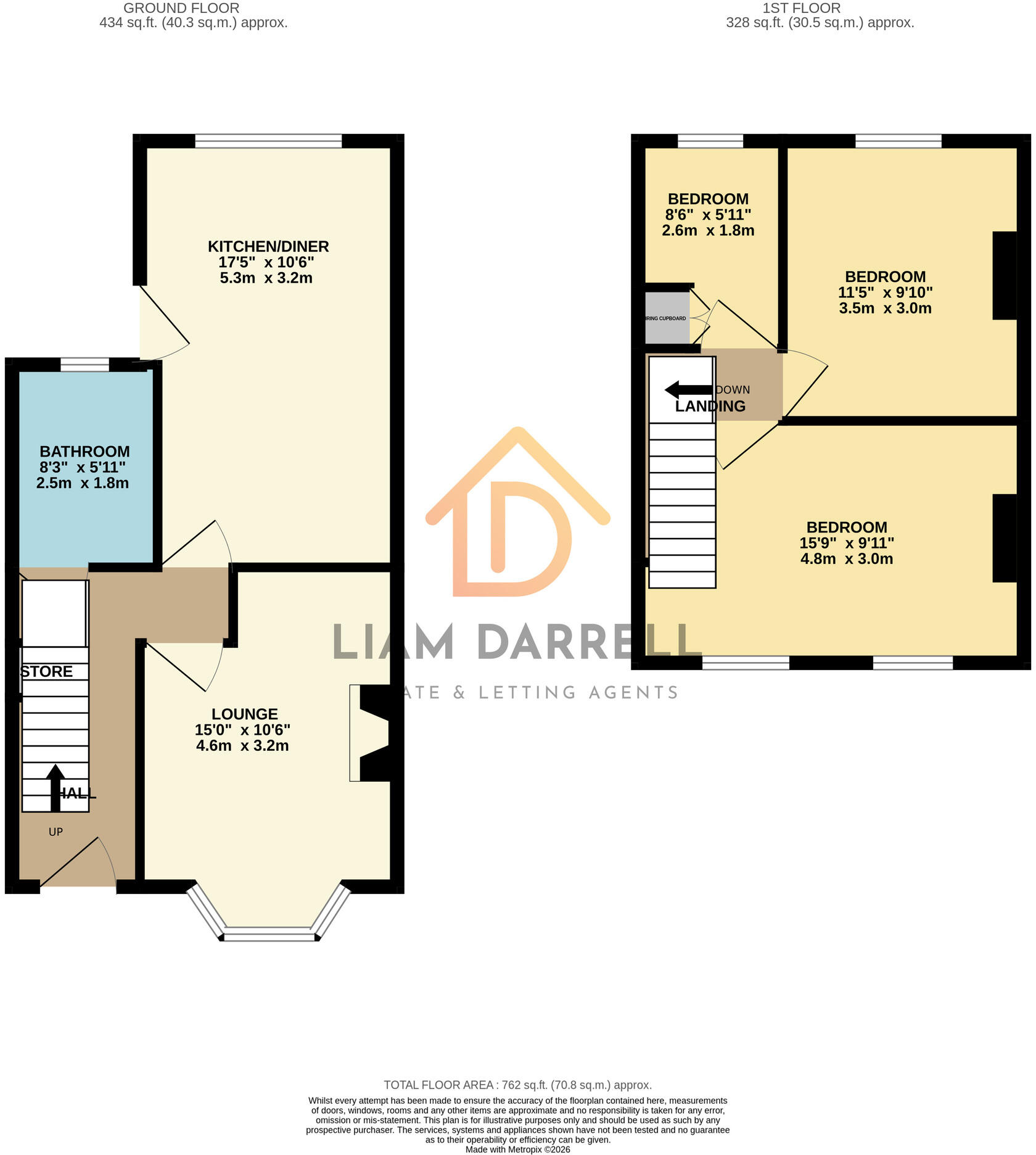 Caledonia Street, Scarborough, North Yorkshire floorplan