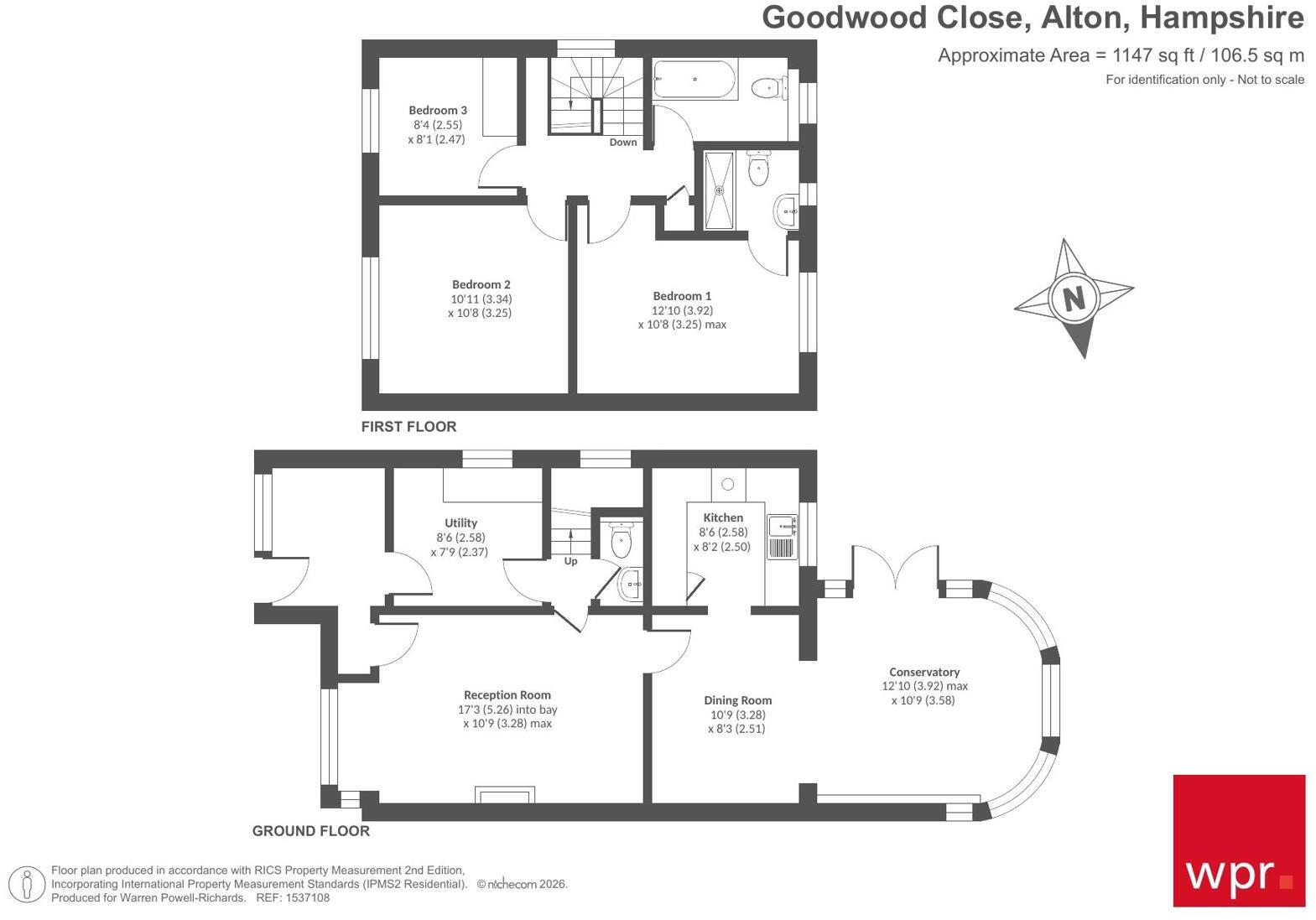 Goodwood Close, Alton, Hampshire, GU34 floorplan