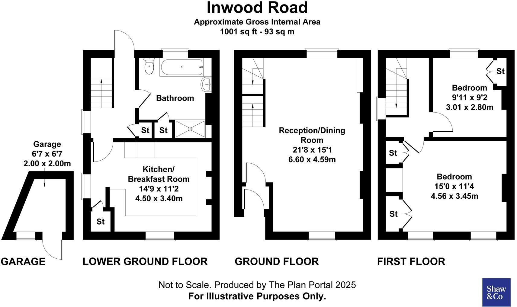 Inwood Road, Hounslow floorplan