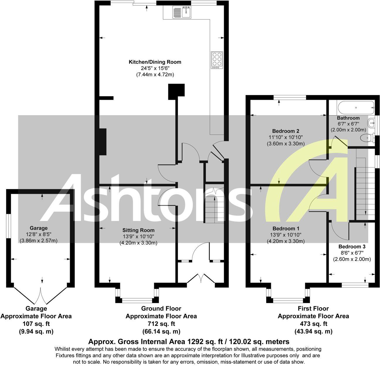 Lower House Lane, Widnes, WA8 floorplan