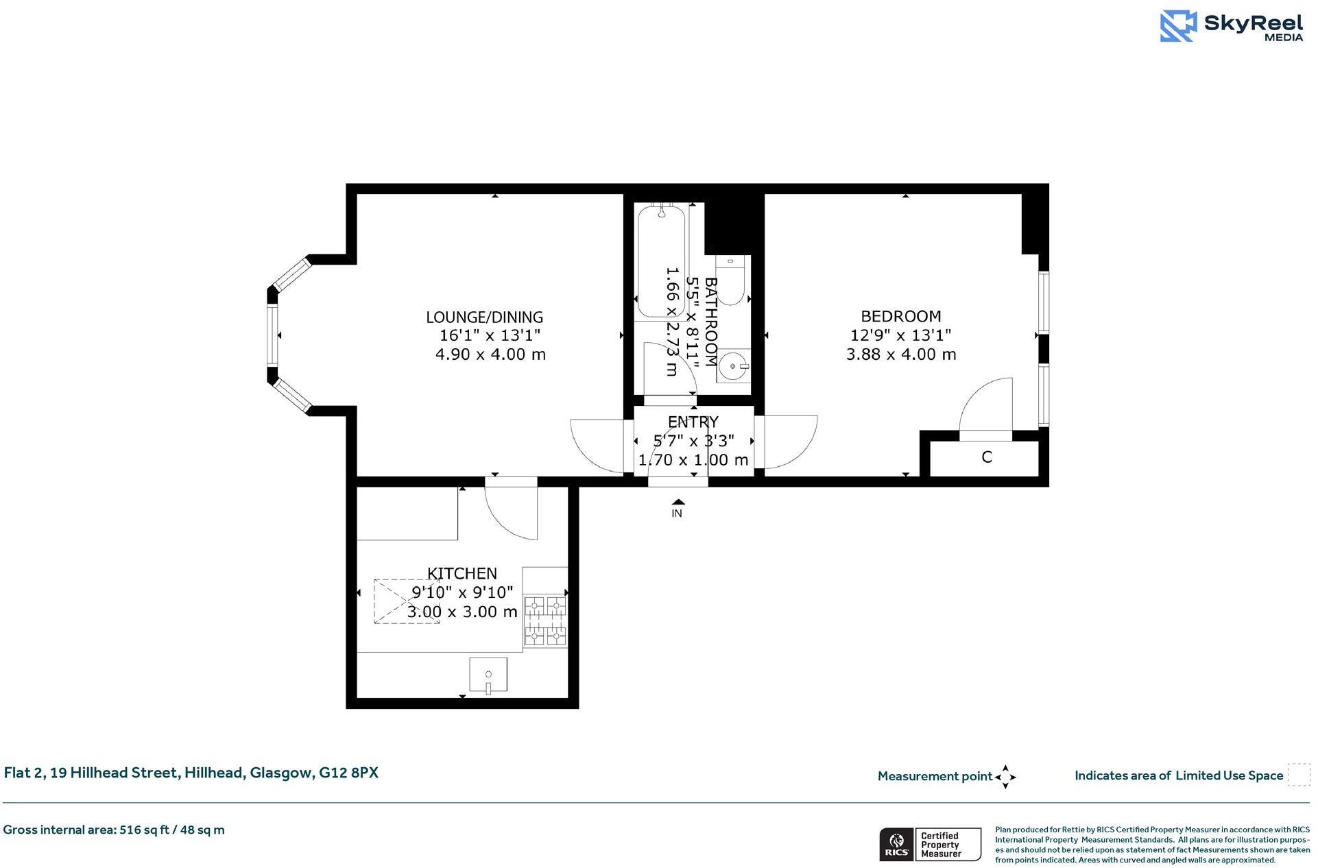 Hillhead Street, Hillhead, Glasgow floorplan