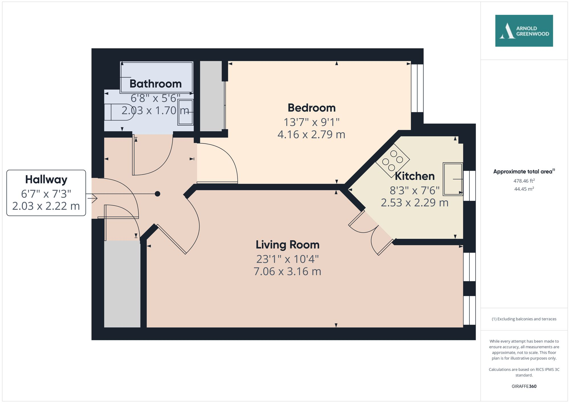2 Blackhall Croft, Kendal floorplan