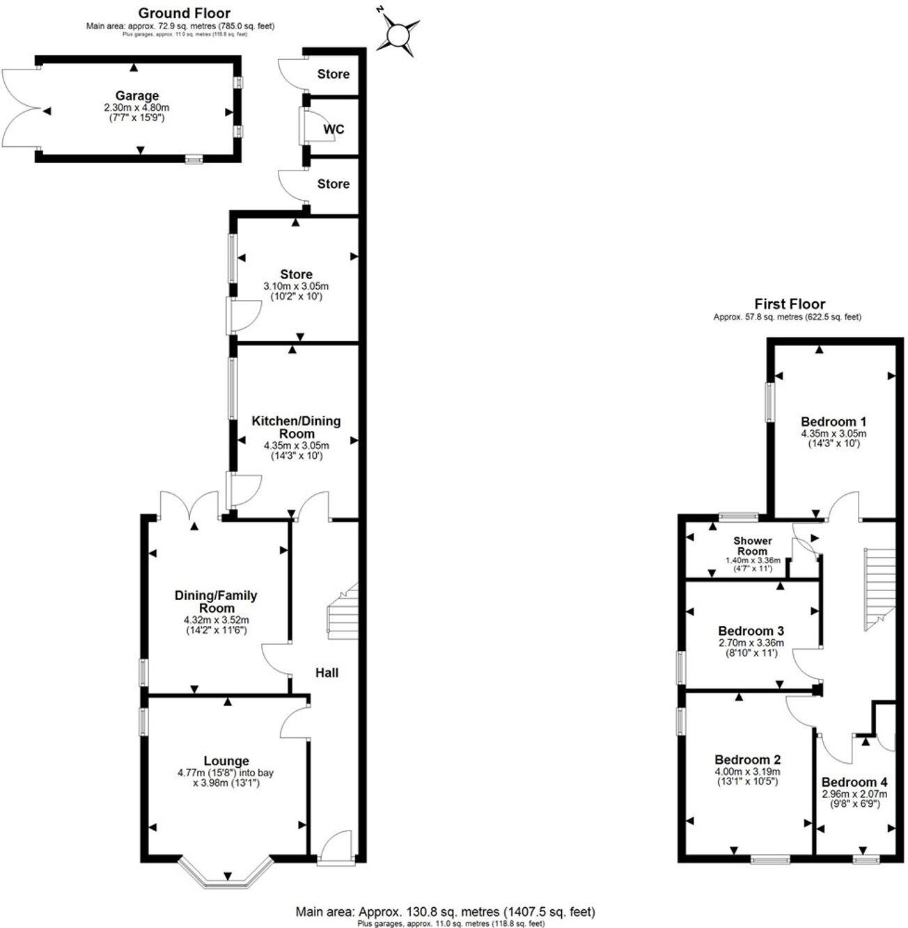 Sandfields, Frodsham, WA6 floorplan