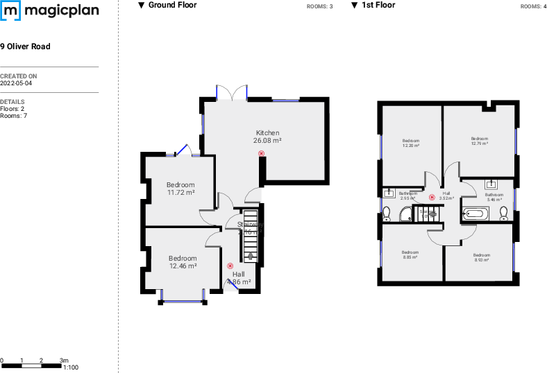 Oliver Road, Loughborough floorplan