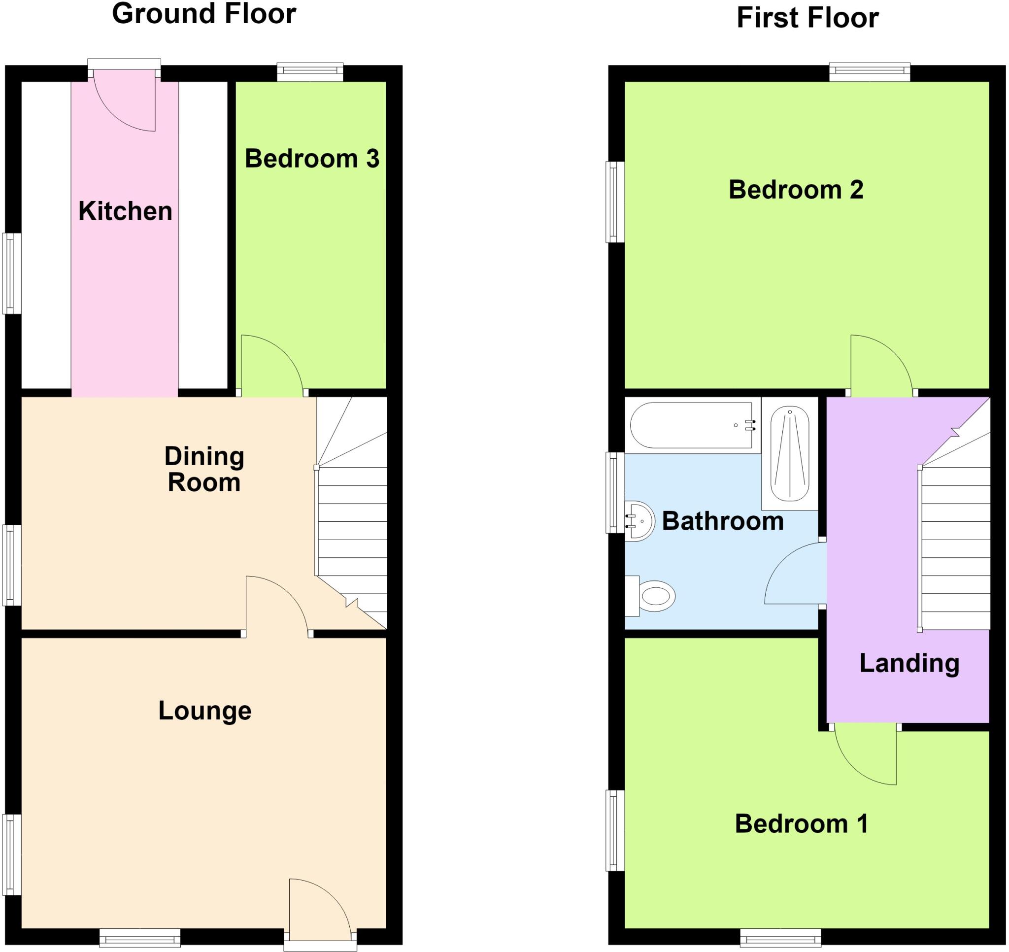 Dunkirk Lane, Leyland, Lancashire floorplan