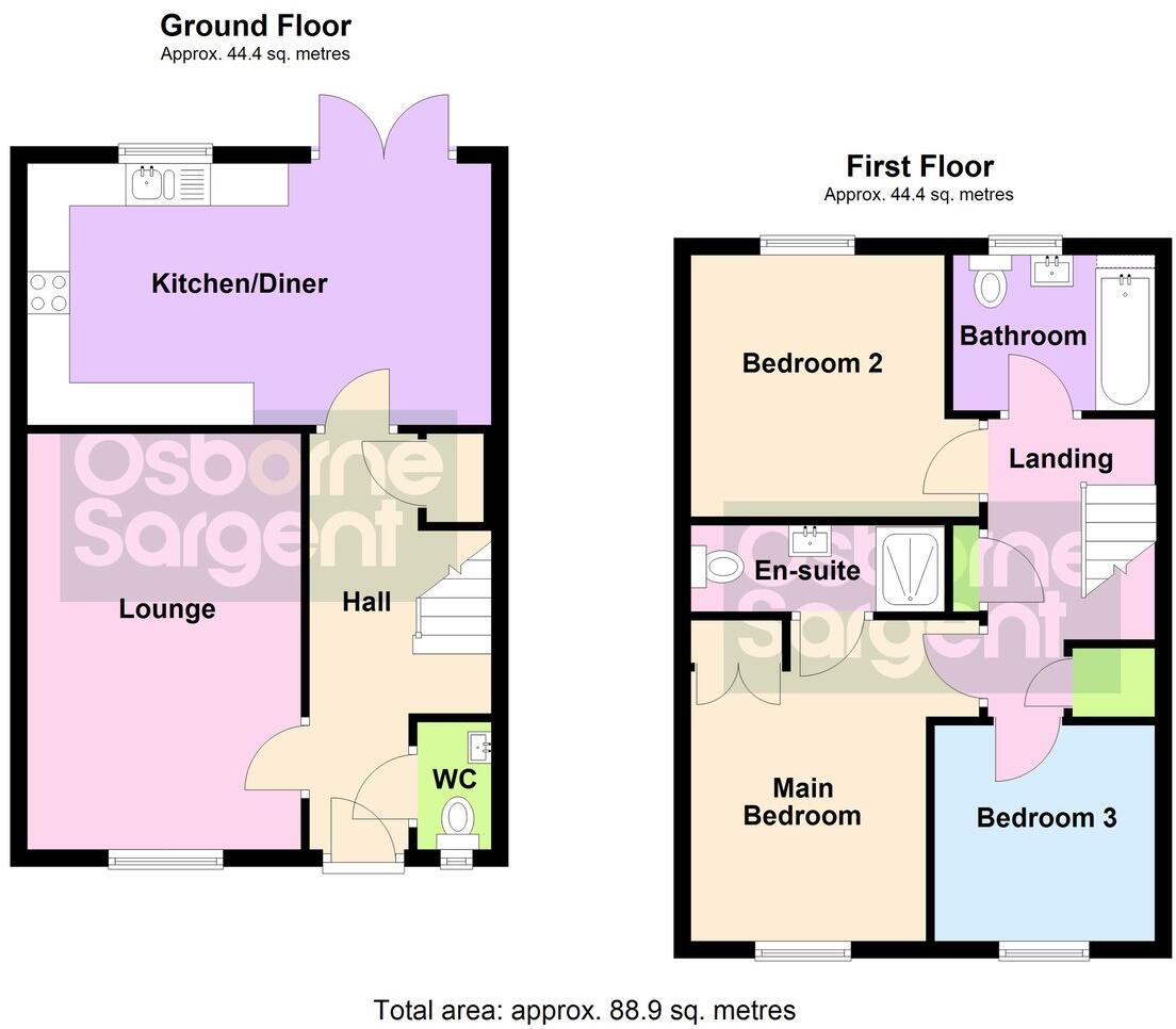 Stanford Way, Cawston, Rugby, CV22 floorplan