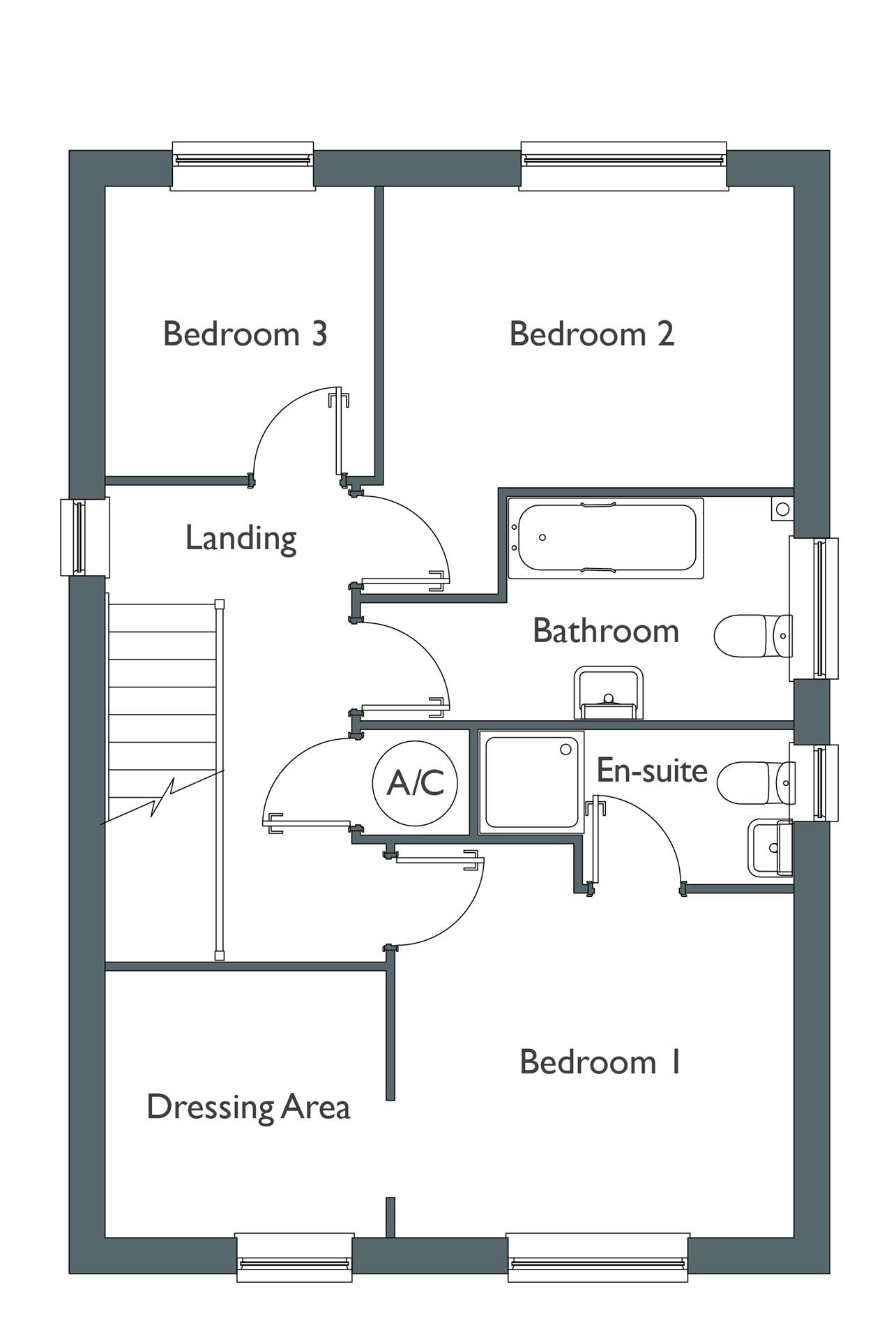 Roundhouse Way, Yaxham, Dereham floorplan