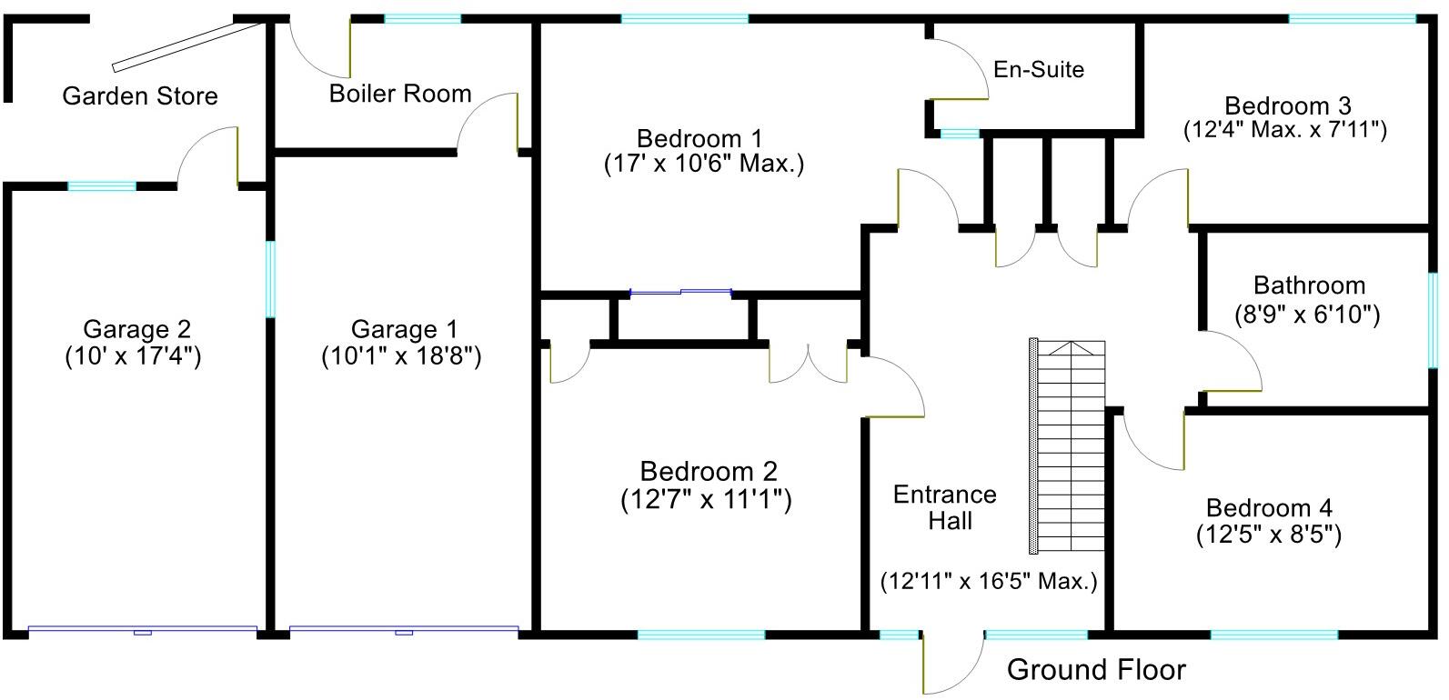 Warsash, Hampshire floorplan