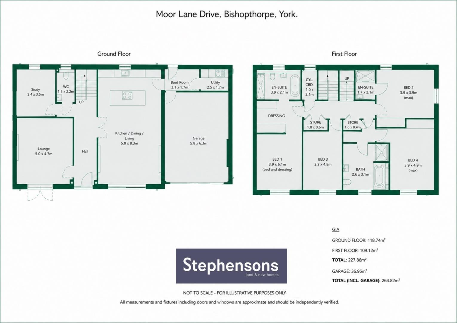 Plot 2, Moor Lane Drive, Bishopthorpe, York floorplan