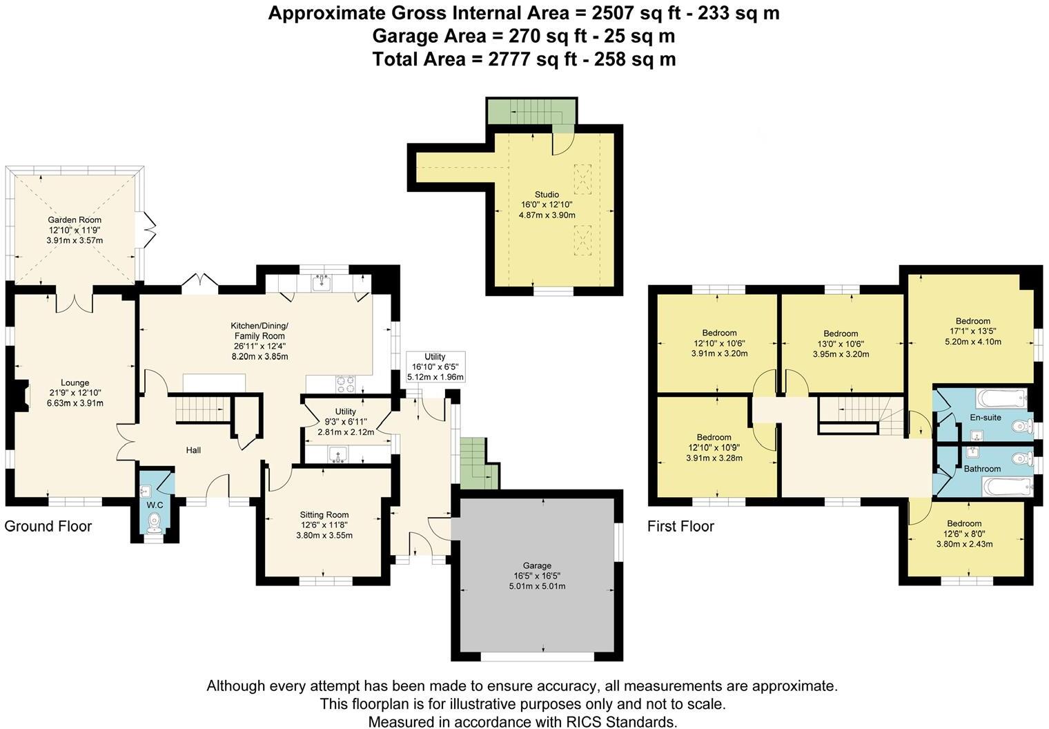 Somerford Keynes, Near Cirencester floorplan