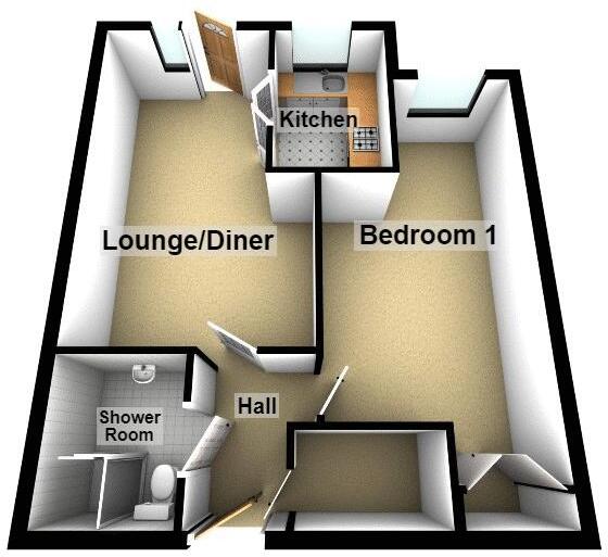 Croxall Court, Leighswood Road, Walsall floorplan