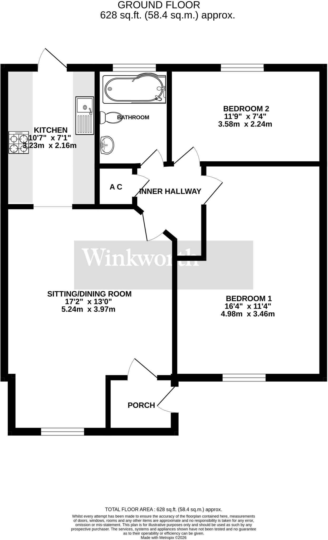 All Saints Road, Poringland, Norwich, Norfolk, NR14 floorplan