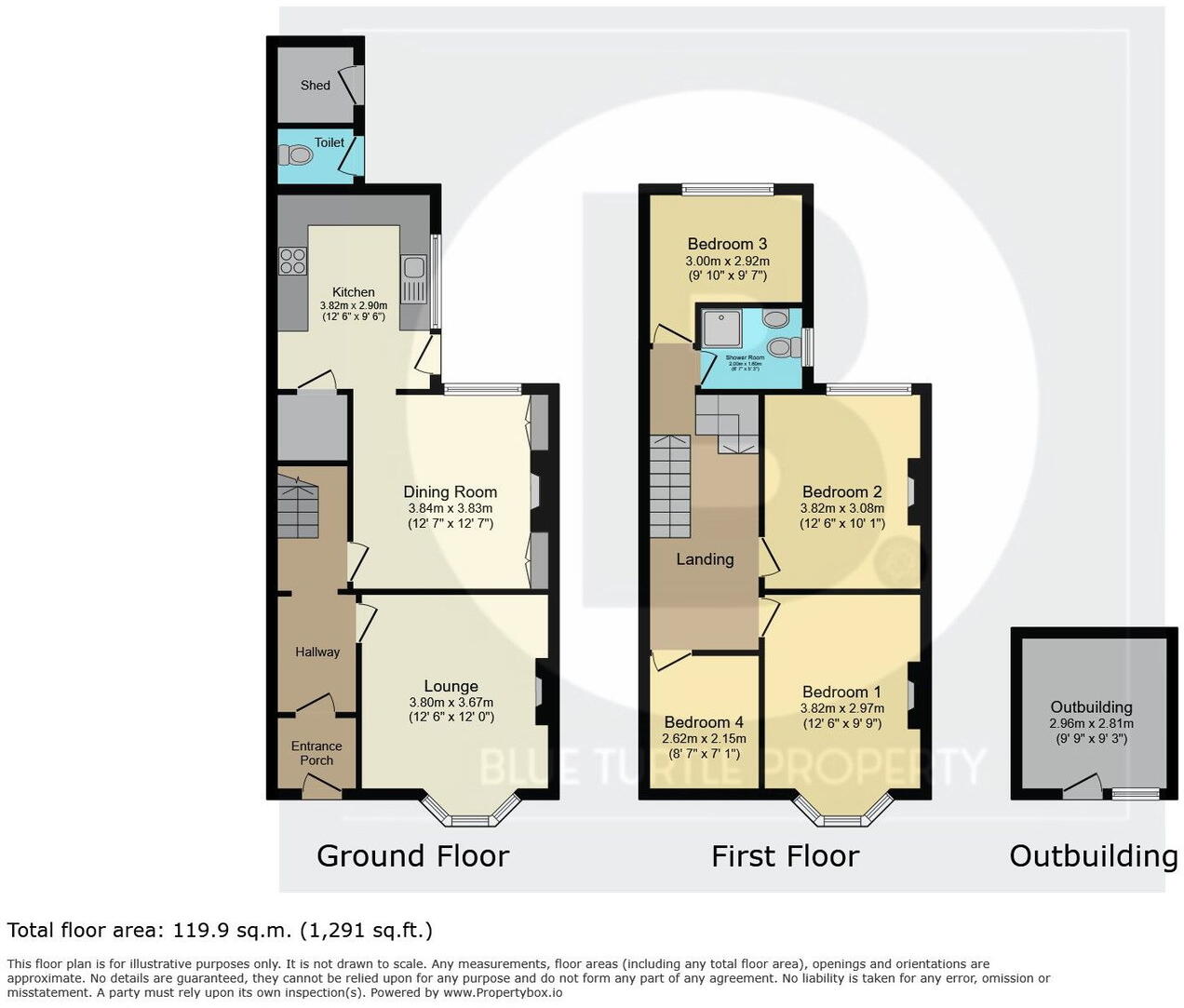 Grove Park, Colwyn Bay, LL29 floorplan