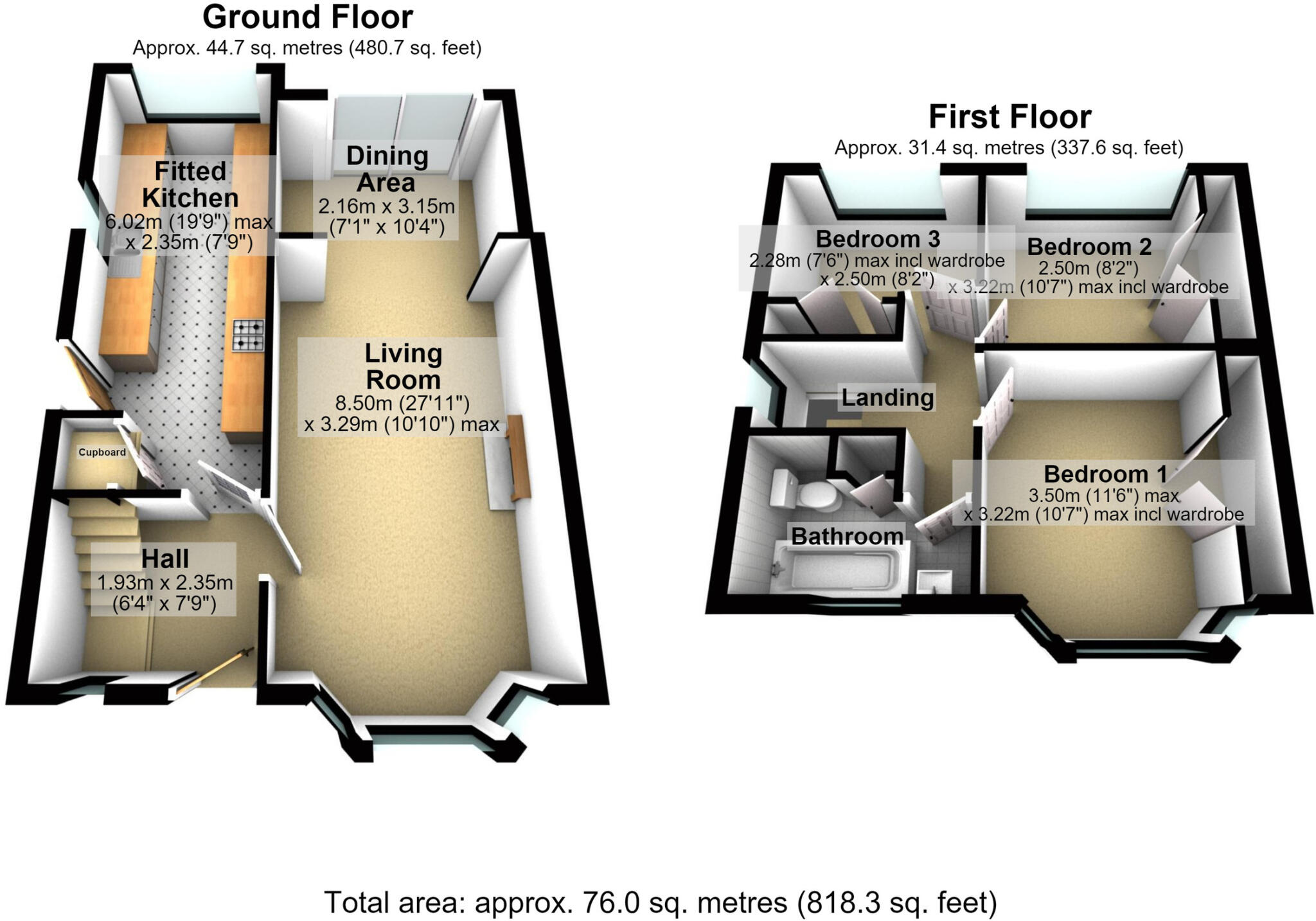 Lavington Avenue, Cheadle, SK8 2HQ floorplan