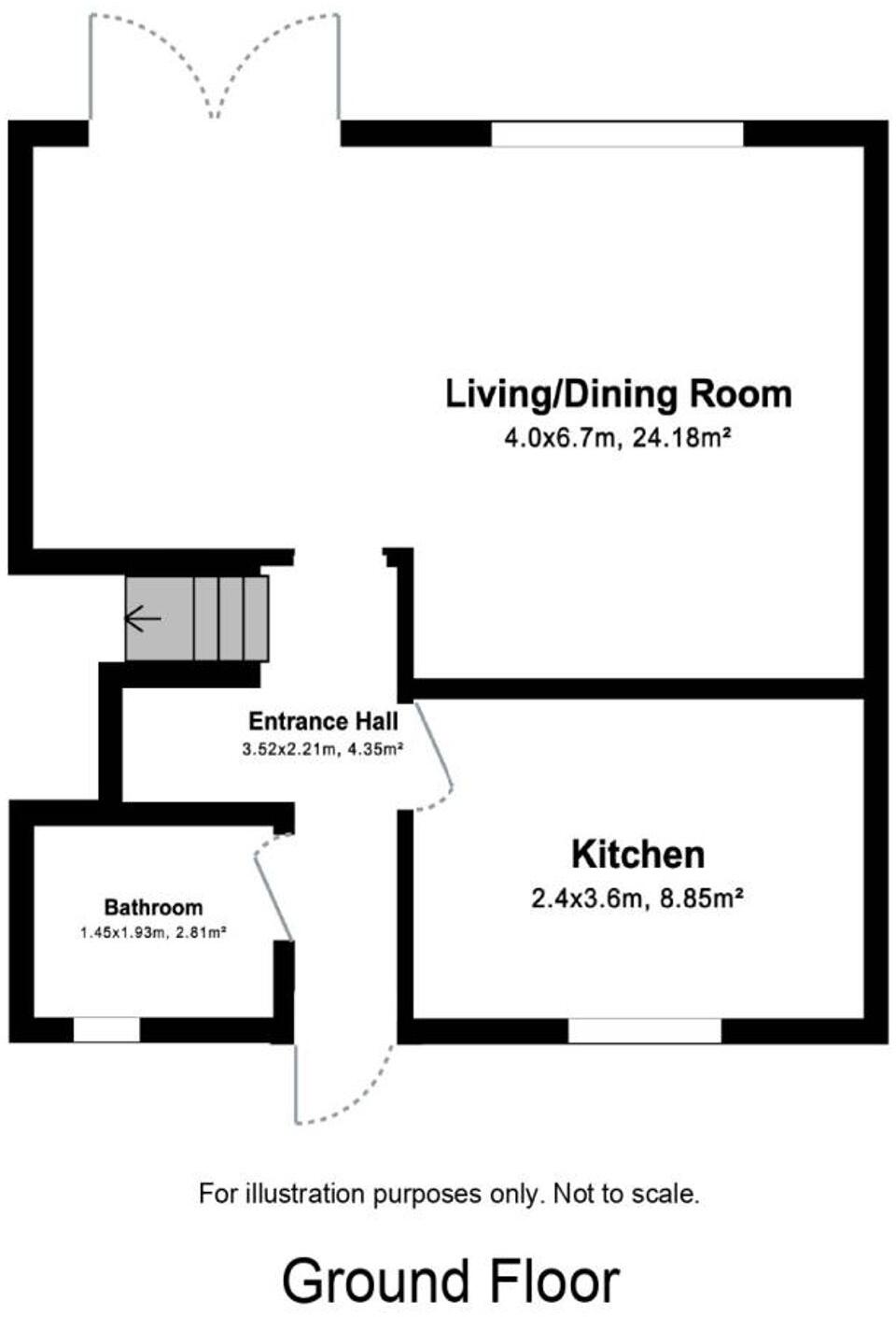Dennis Road, Cambridge, CB5 floorplan