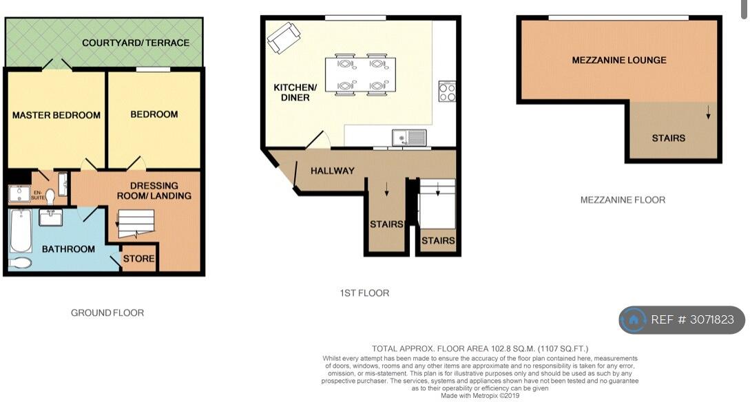 Former Saint Georges Church, Manchester, M15 floorplan