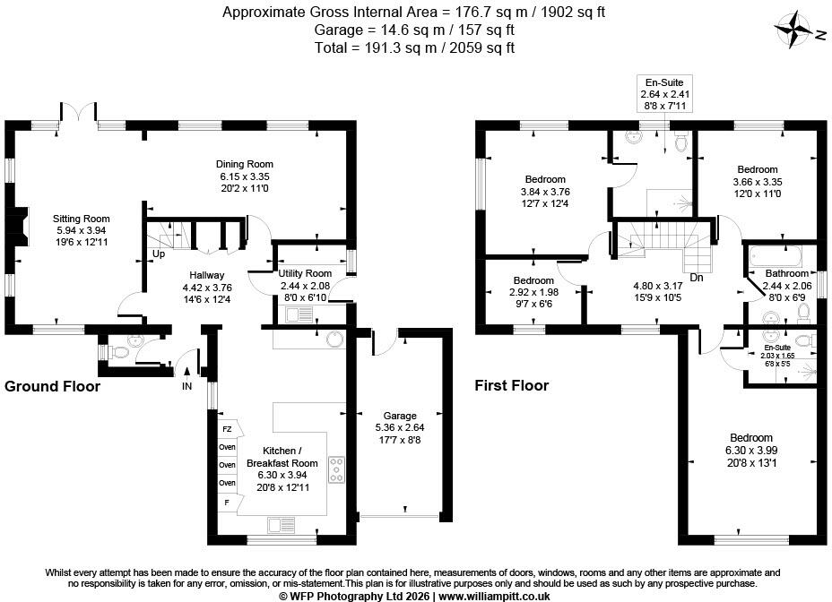 70, The Street, Poringland, Norwich, Norfolk, NR14 floorplan