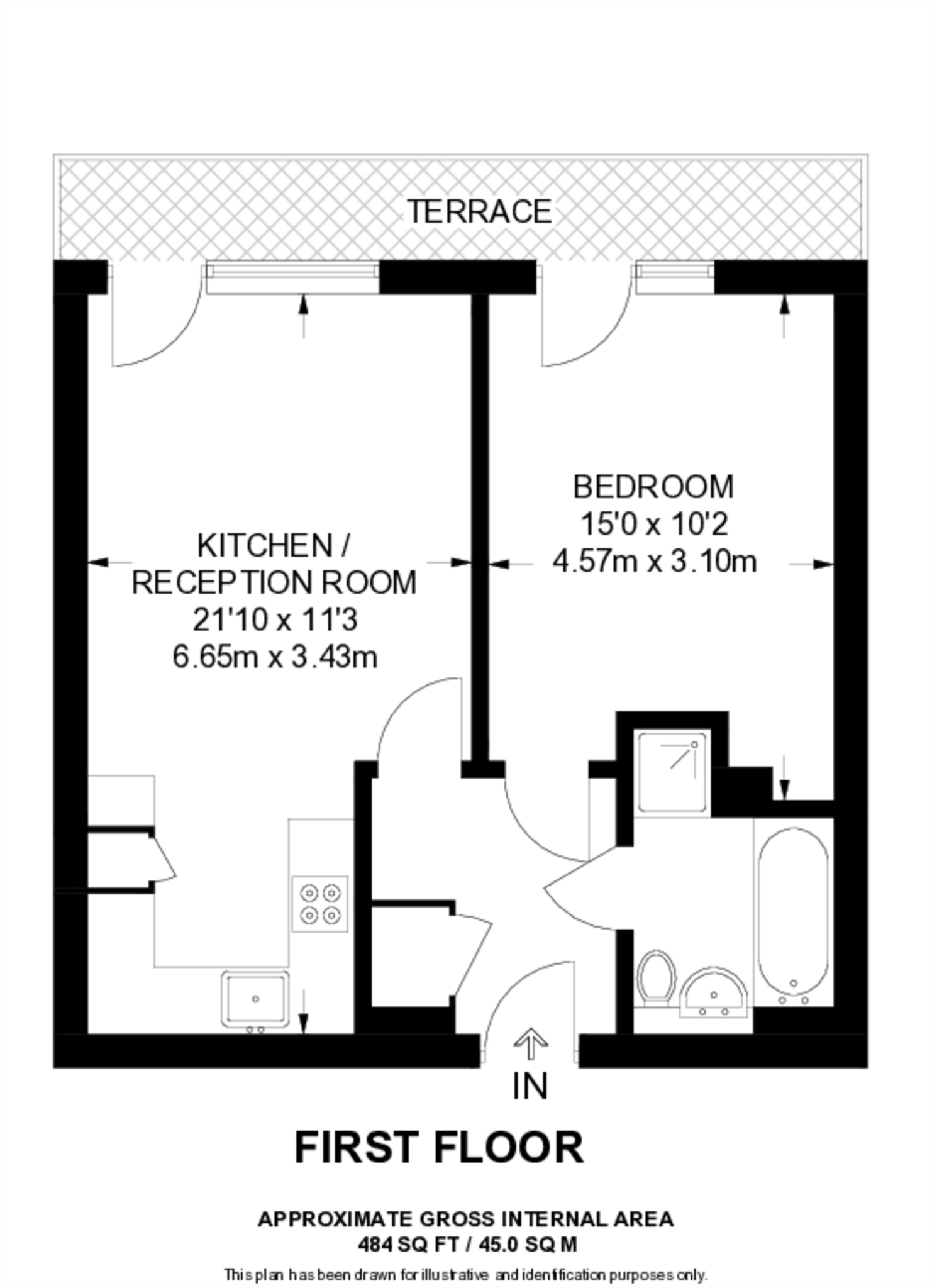 Hallsville Road, Canning Town, London, E16 floorplan